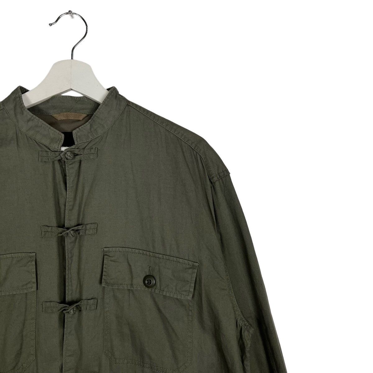 Beams Plus 🔥 BEAMS MANDARIN MILITARY SHIRTS JACKET Size US M / EU 48-50 / 2 - 6 Thumbnail