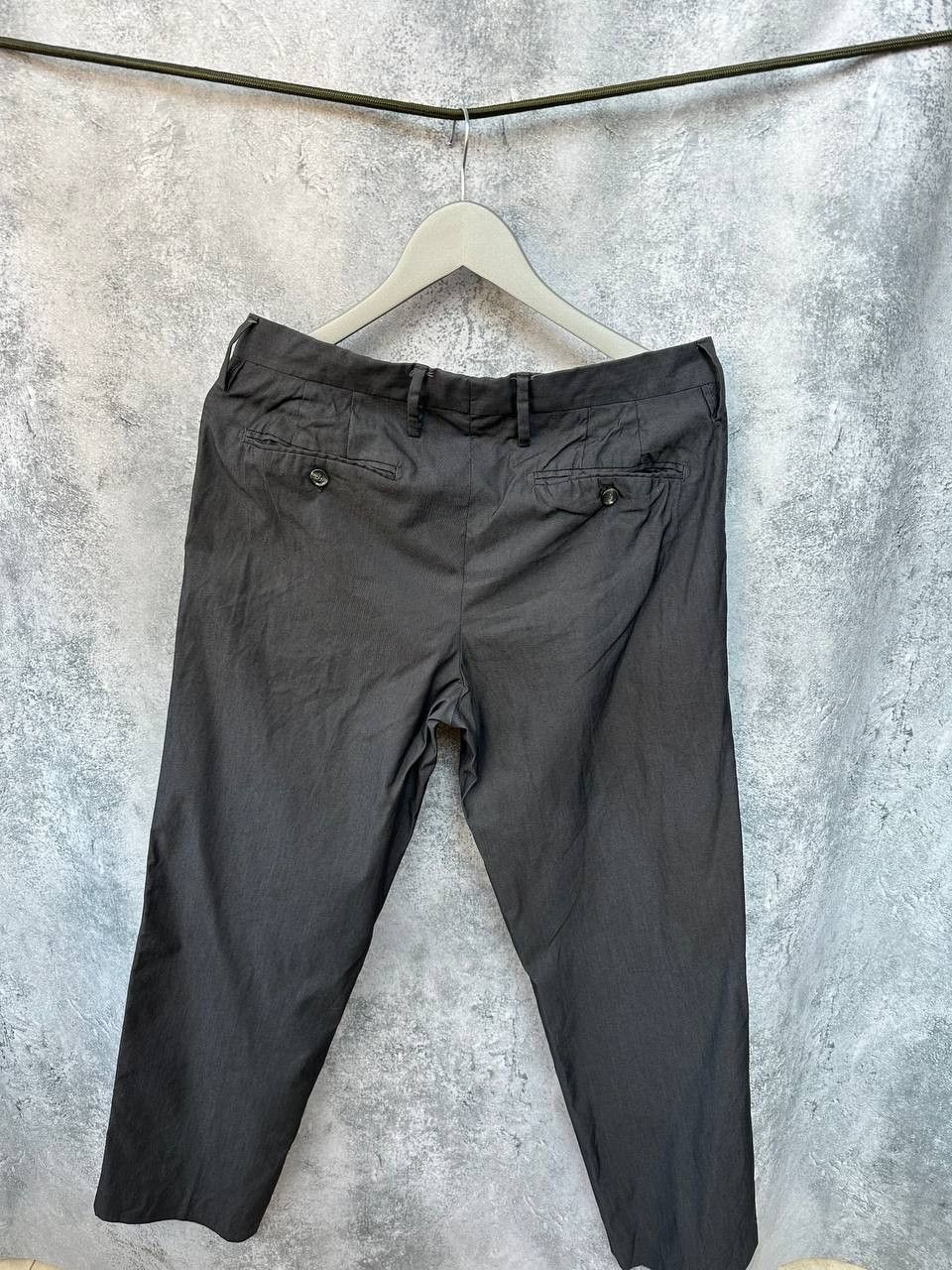 Dolce & Gabbana Dolce & Gabbana Cotton/Nylon Trousers Pants Gray Italy Size US 32 / EU 48 - 3 Thumbnail