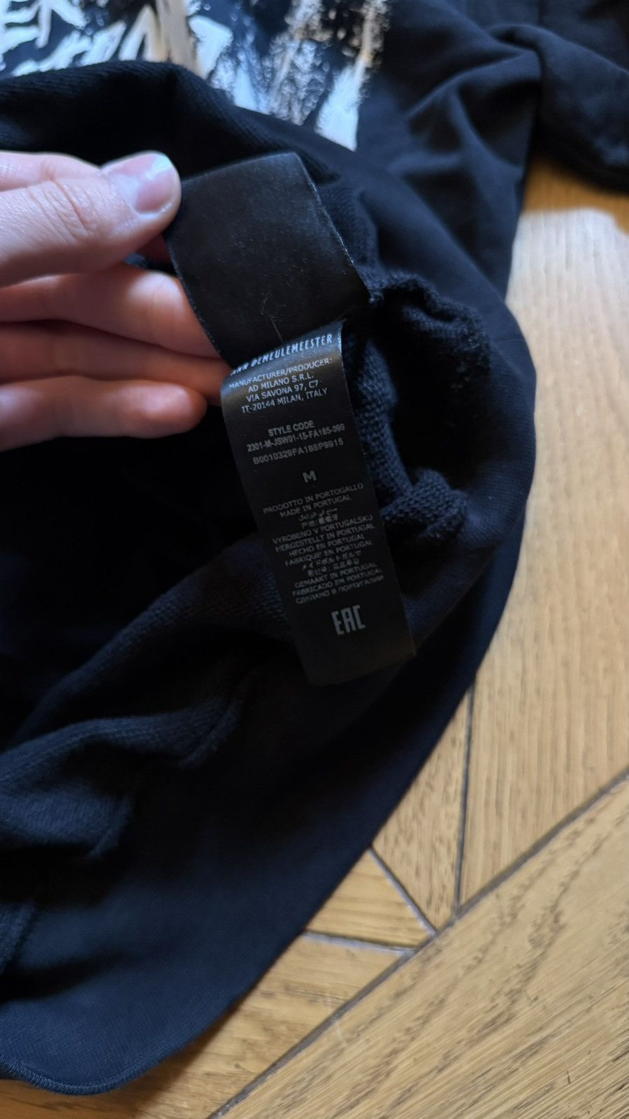 Ann Demeulemeester Grafitti Hoodie Size US M / EU 48-50 / 2 - 6 Thumbnail
