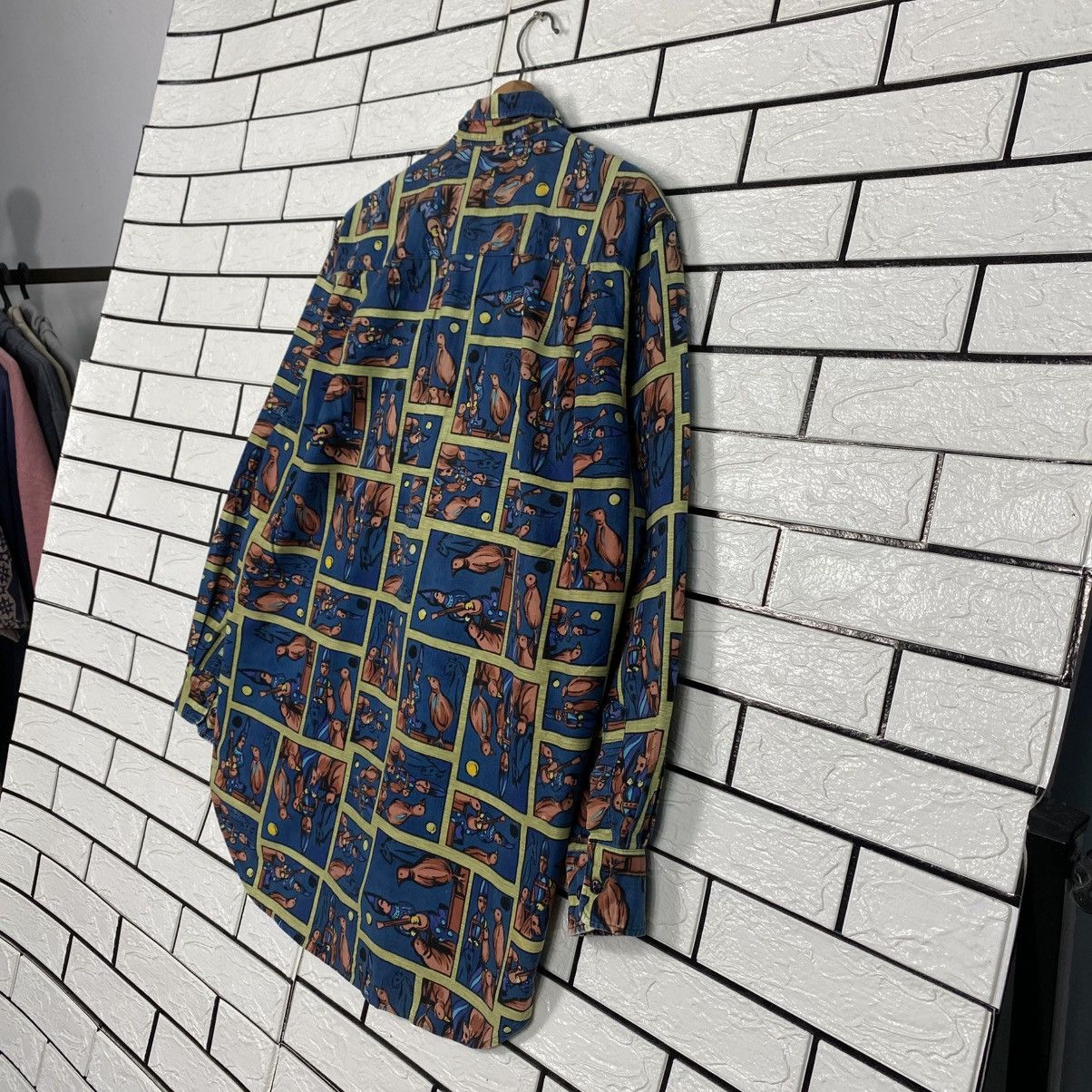 Japanese Brand Ideogram System of Emporium Button Navajo Shirt Jacket Size US M / EU 48-50 / 2 - 11 Thumbnail