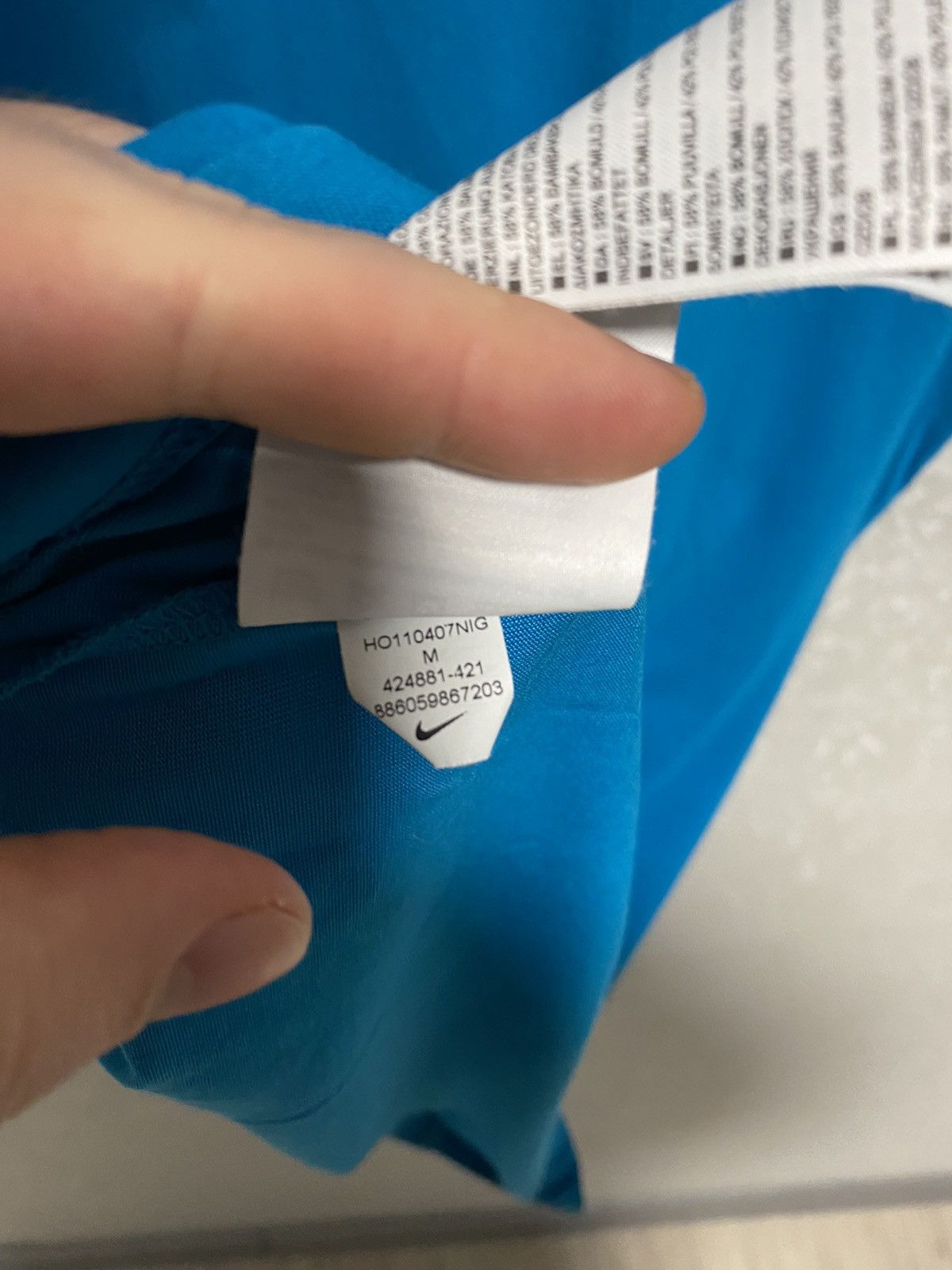 Nike Nike Promo Sample Pinwheel Thermal Lungs Running Shirt Sz M Size US M / EU 48-50 / 2 - 6 Thumbnail