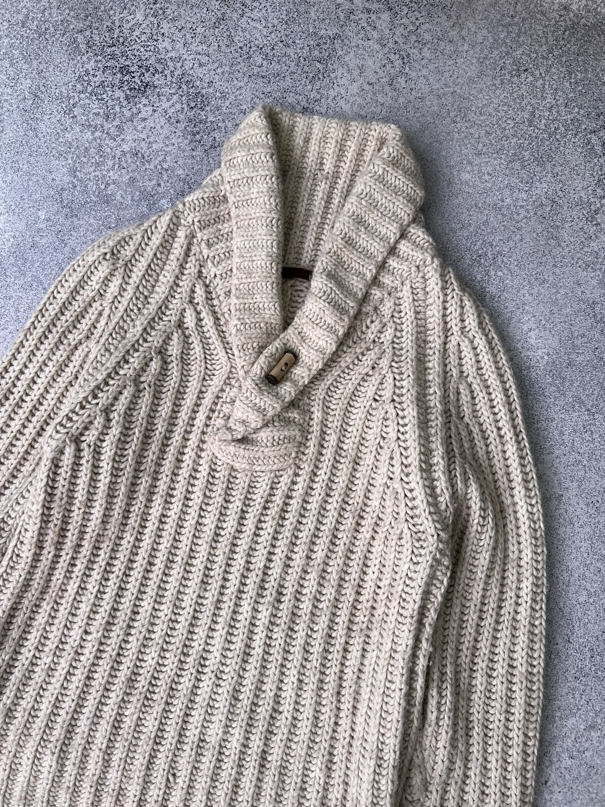 Bally × Vintage Vintage Bally Wool Beige Sweater Size US S / EU 44-46 / 1 - 5 Thumbnail