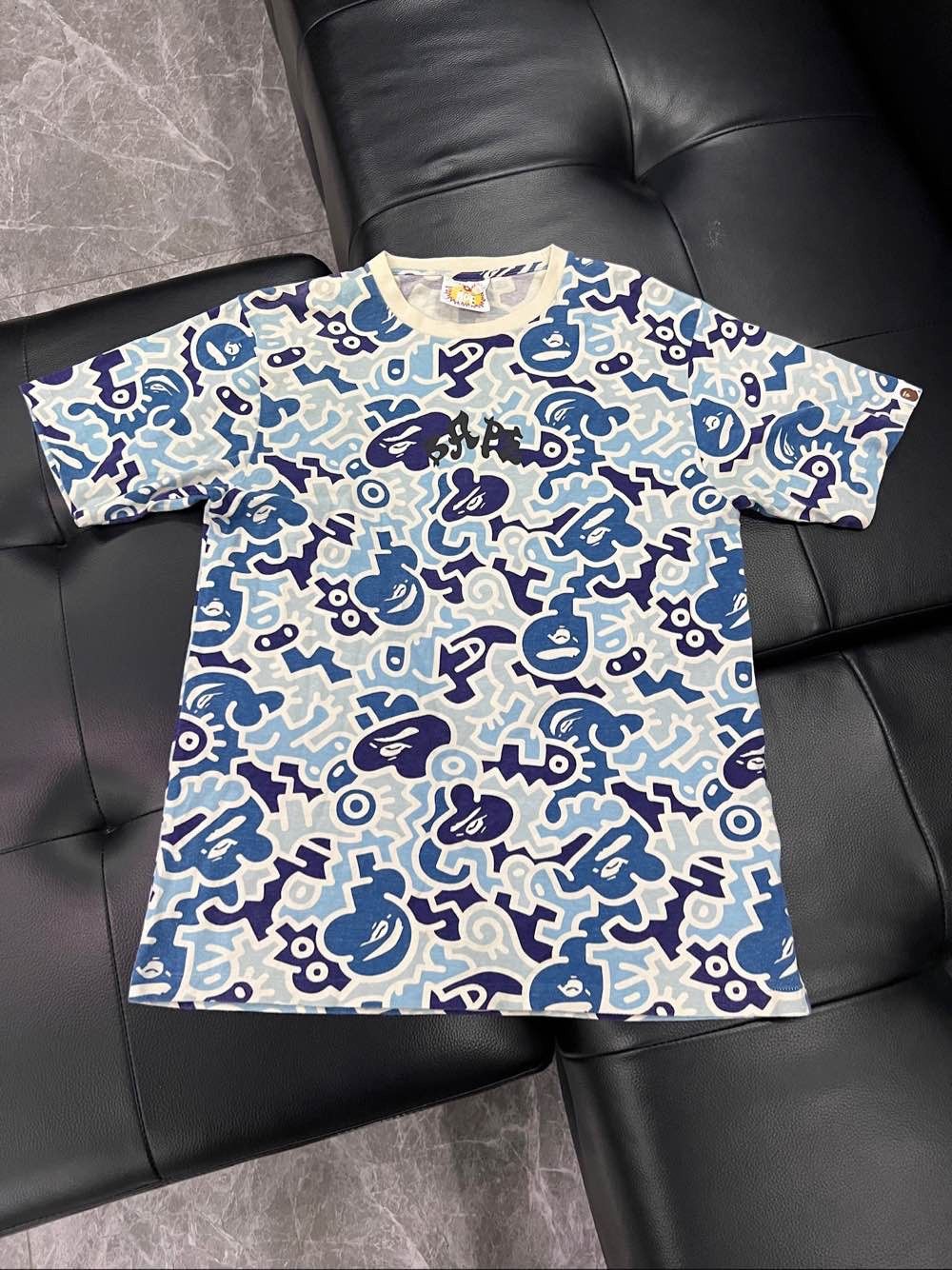Bape A BATHING APE Camo Graphic T-Shirt Size M Size US M / EU 48-50 / 2 - 1 Thumbnail