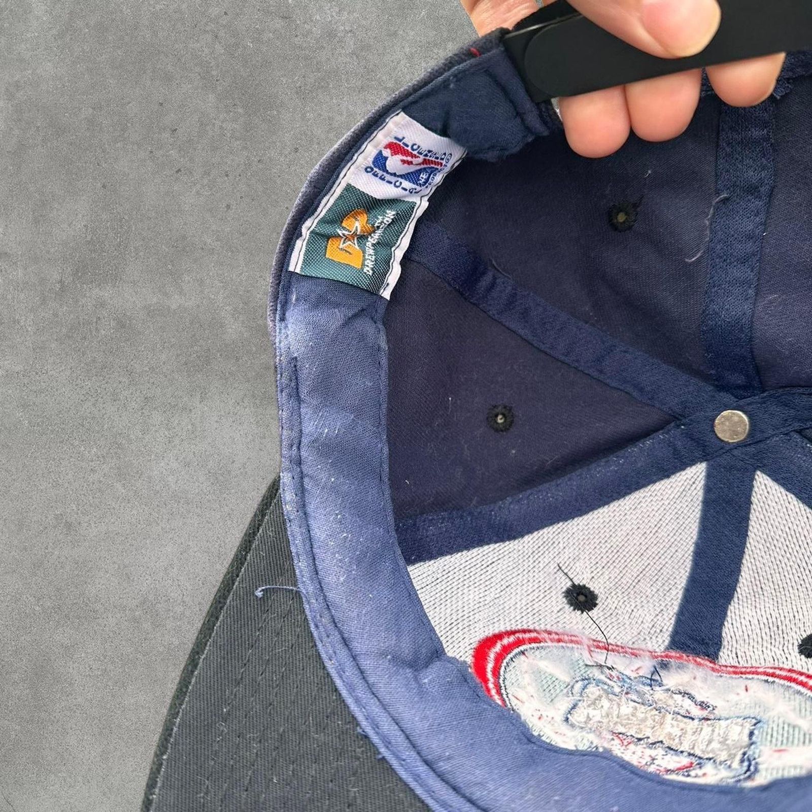 NBA × Vintage Vintage Houston Rockets SnapBack Hat Size ONE SIZE - 6 Thumbnail