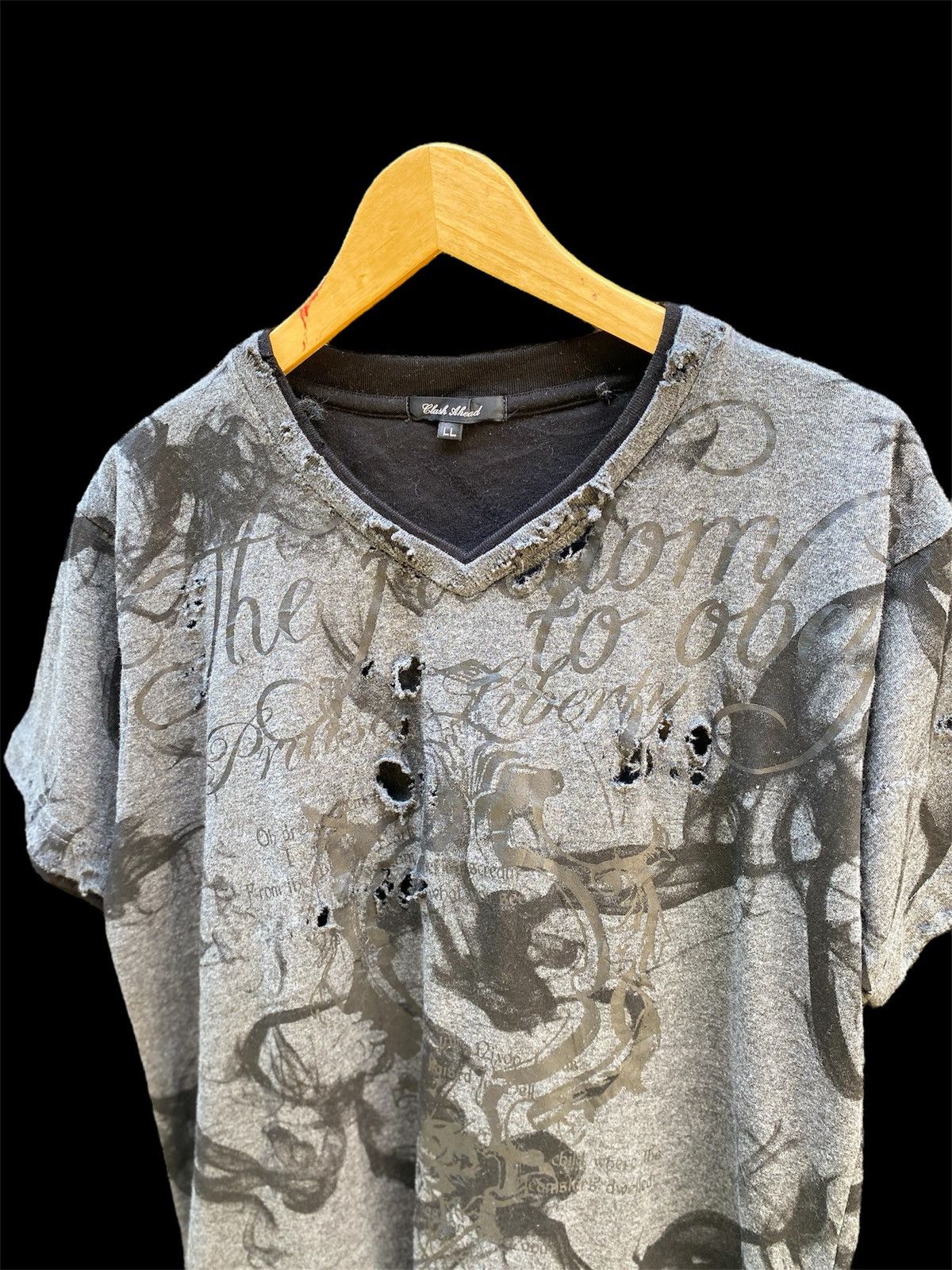 Hysteric Glamour Distressed Numbernine YYPH Enfants Riches Deprimes CDG kmrii Size US L / EU 52-54 / 3 - 2 Thumbnail