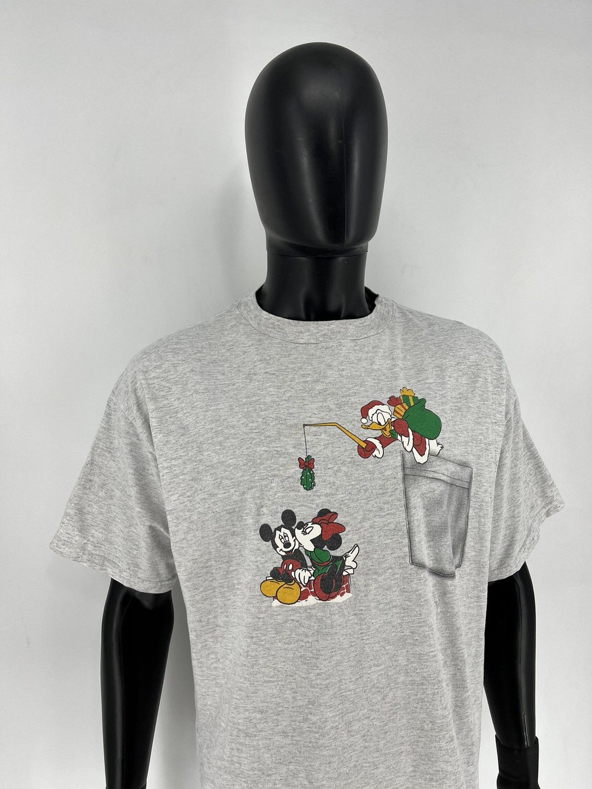 Disney Vintage 90s Mickey And Minnie Mouse Shirt Christian's Theme Size US XL / EU 56 / 4 - 3 Thumbnail