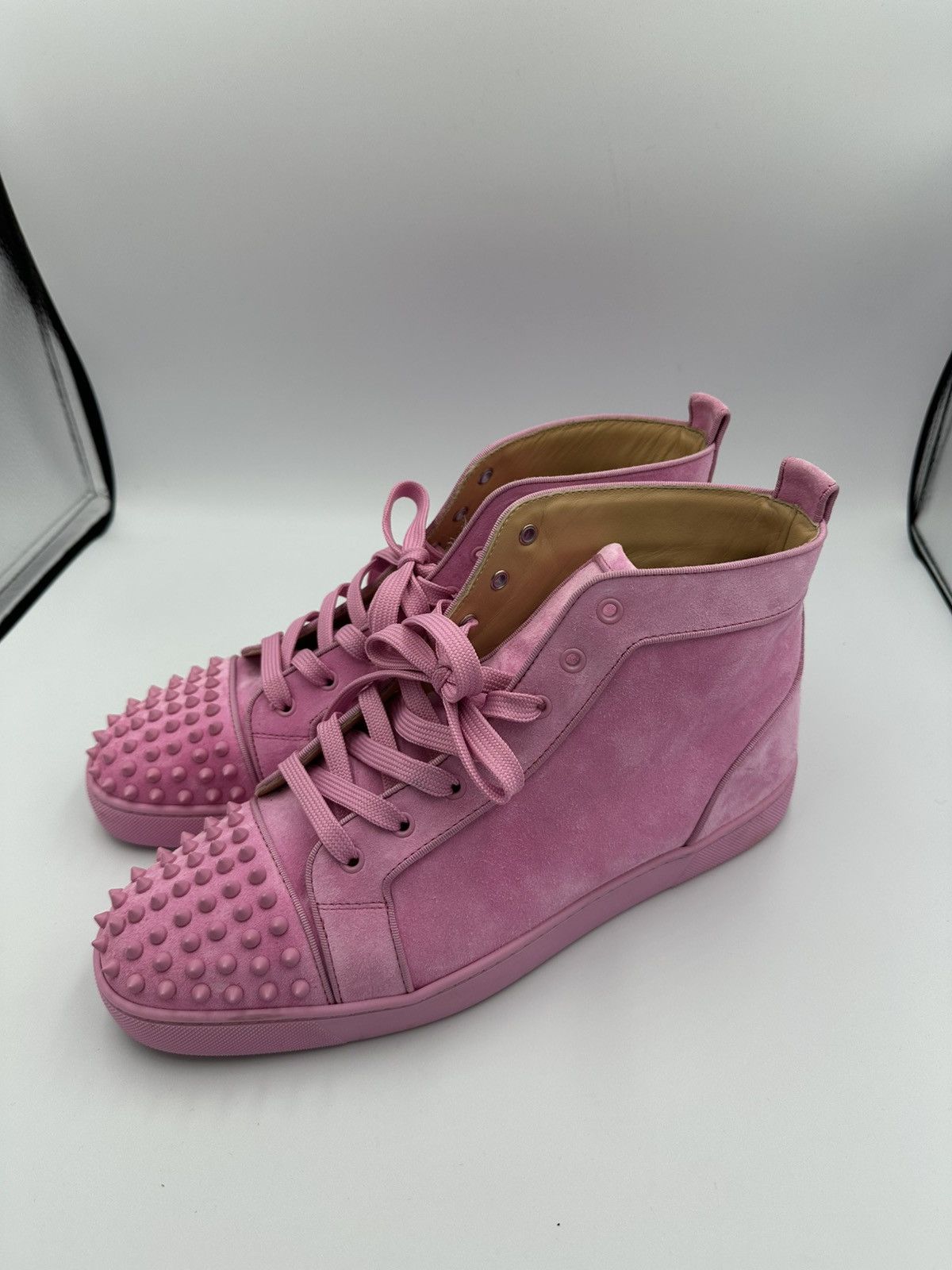 Christian Louboutin Christian Louboutin High Top Sneakers Size US 13 / EU 46 - 23 Thumbnail