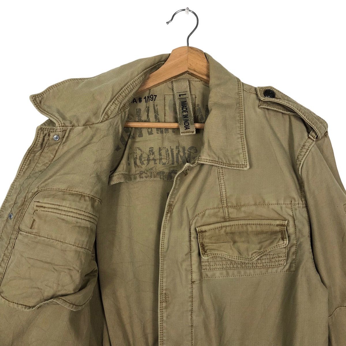 Hysteric Glamour 🔥Cargo Multi Pocket Jacket Biker Japan Size US L / EU 52-54 / 3 - 9 Thumbnail