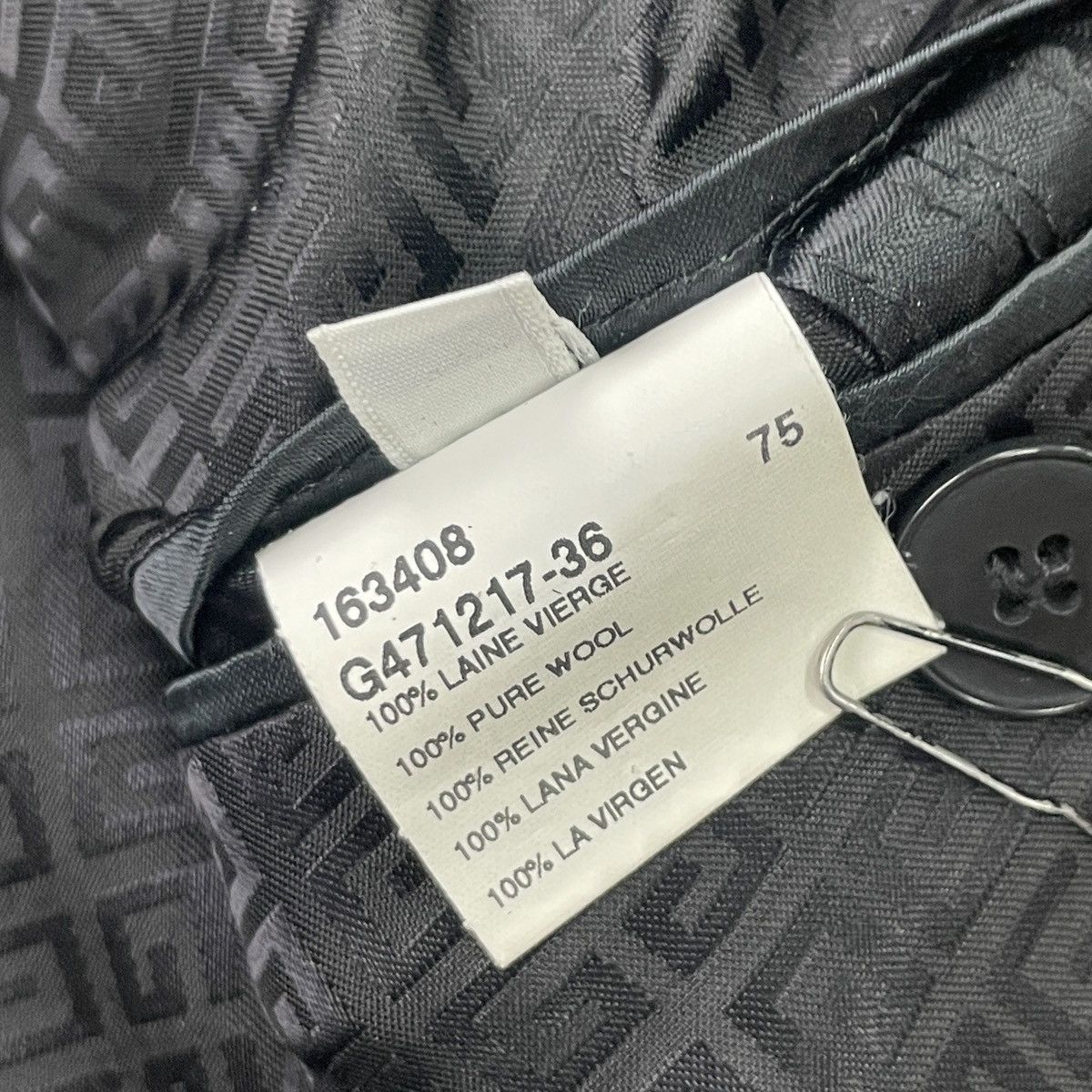 Givenchy Givenchy Wool Blazer Size 52 Size 48R - 16 Thumbnail