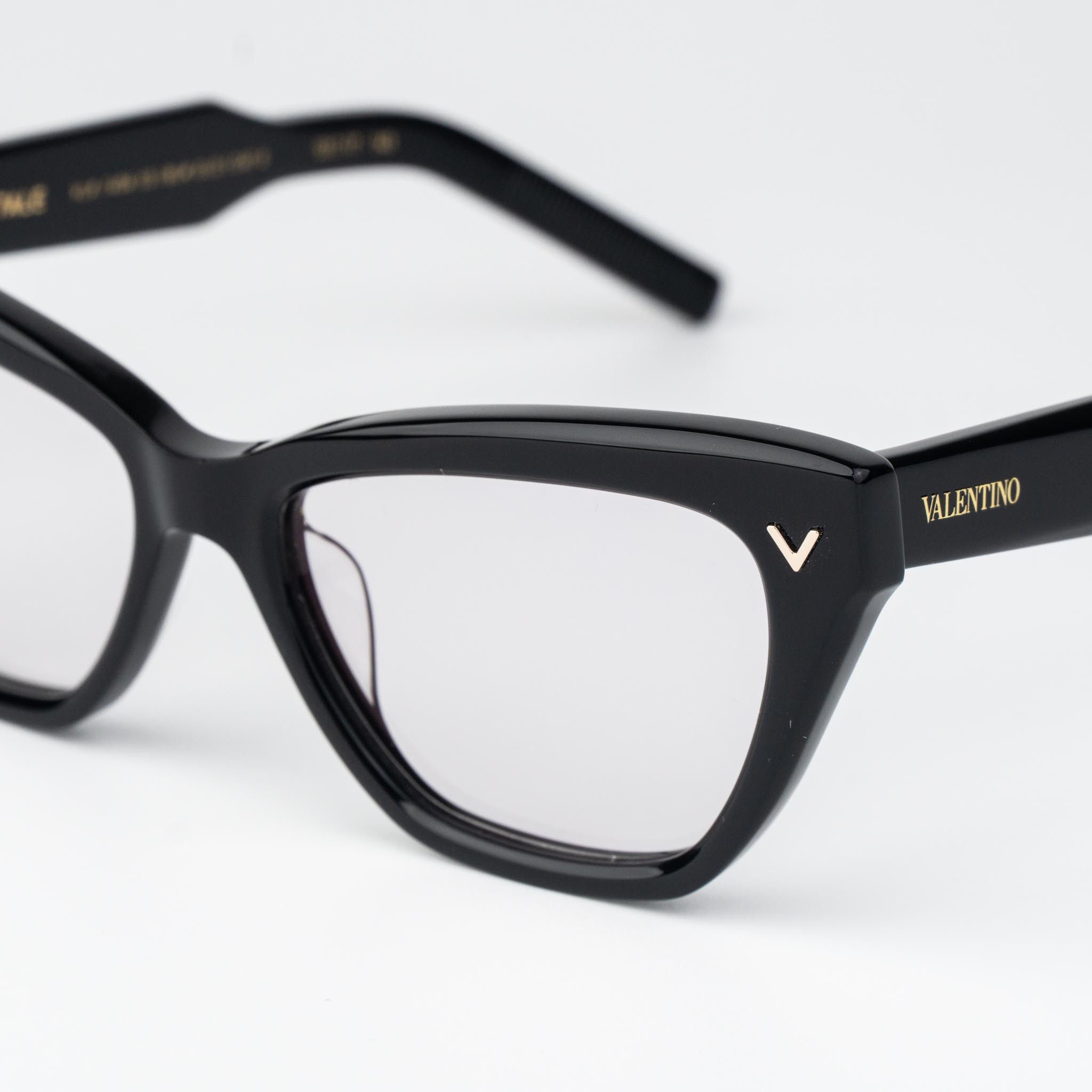 Valentino Valentino Women Eyeglasses Black Cat Eye V-TALE VLX-140 A Size ONE SIZE - 5 Thumbnail
