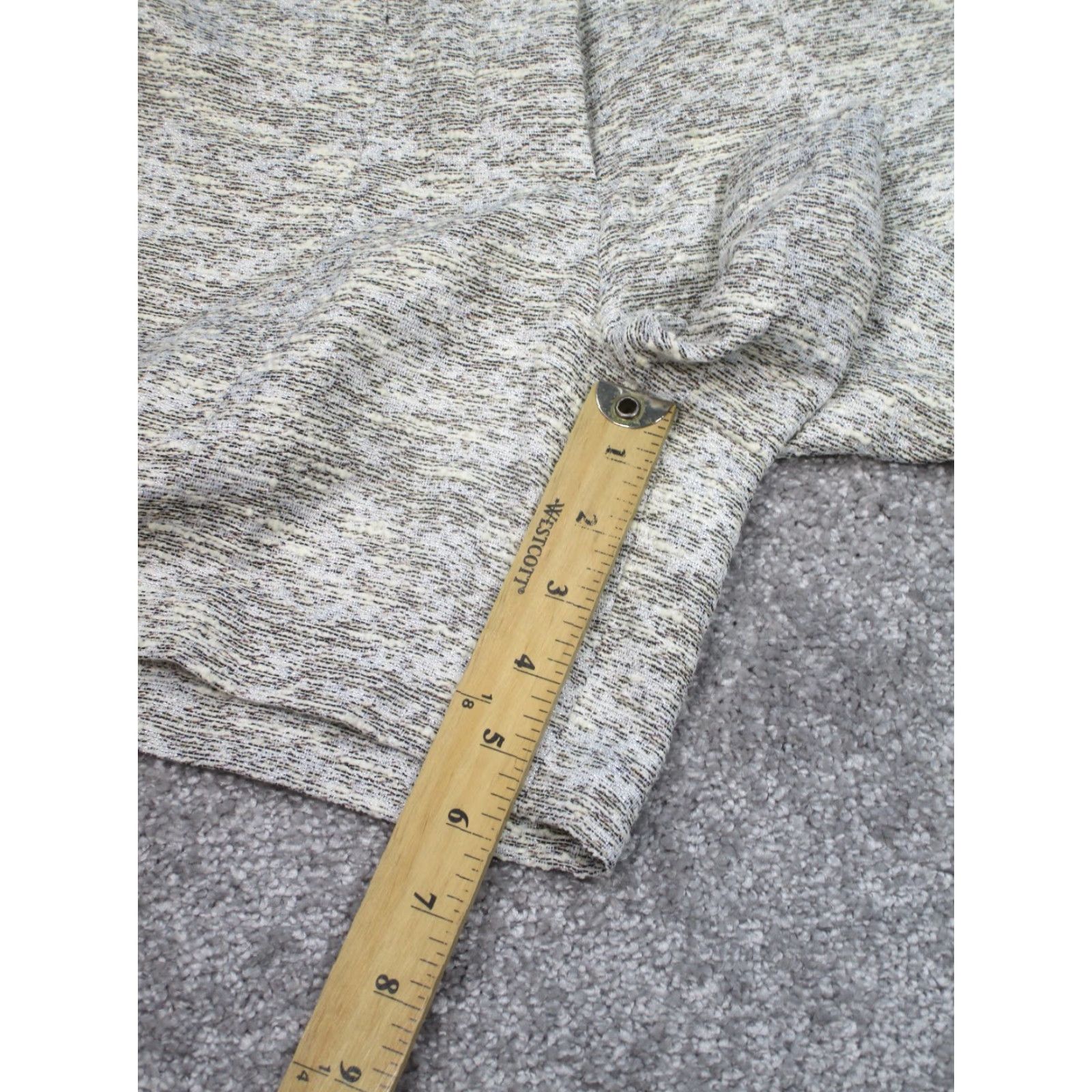 Vintage VINTAGE Adam Lippes Shorts Women's Size 8 Chino Cotton Blend Casual Workwear Gray Beige 5.5" Size 30" / US 8 / IT 44 - 2 Thumbnail