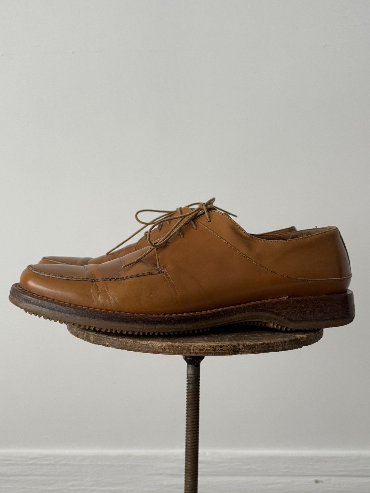 Officine Creative Officine Creative Brown Leather Derby Shoes Size US 11 / EU 44 - 2 Thumbnail