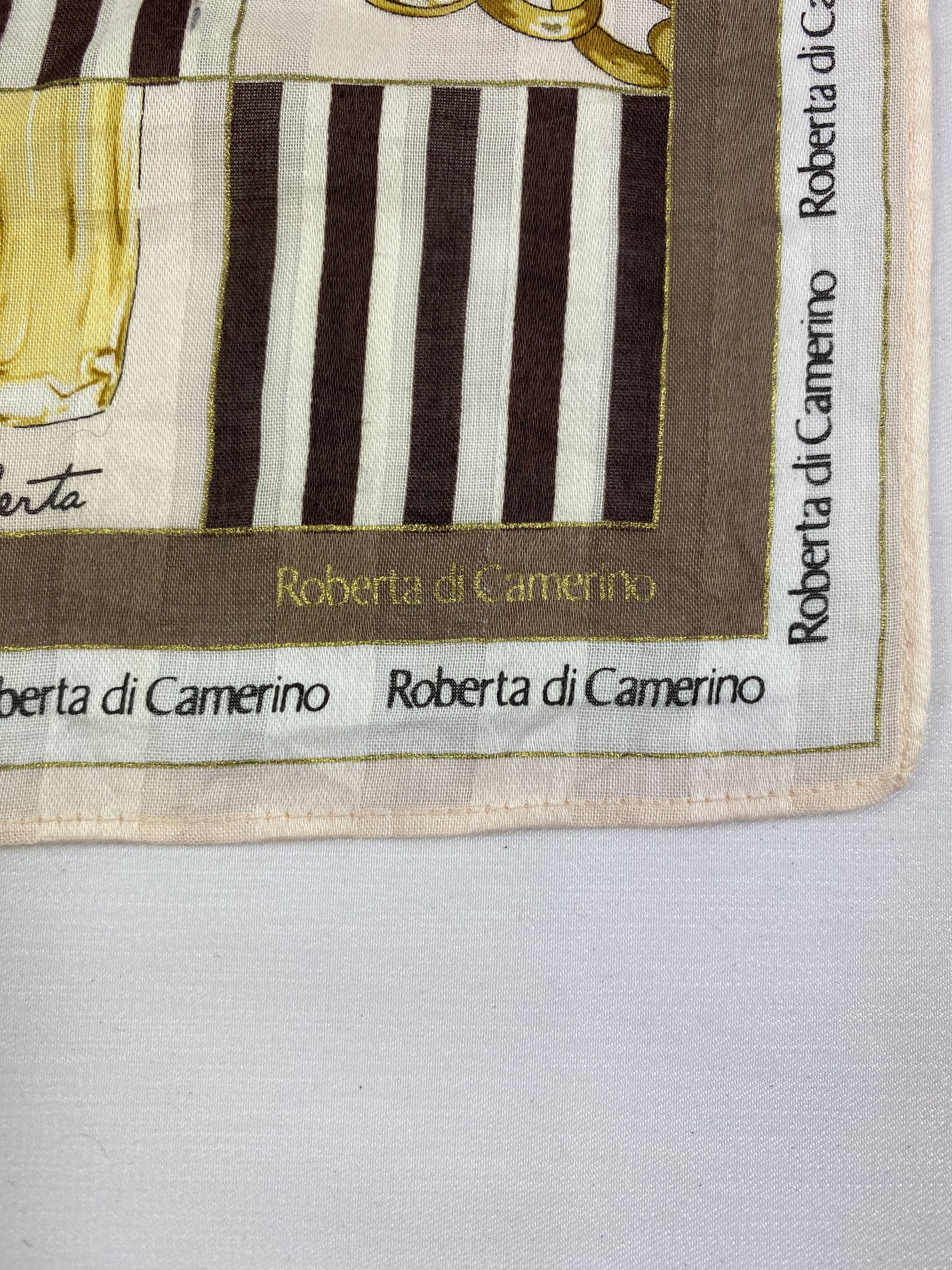 Roberta di Camerino × Vintage Roberta Di Camerino Handkerchief / Bandana / Neckerchief Size ONE SIZE - 5 Thumbnail