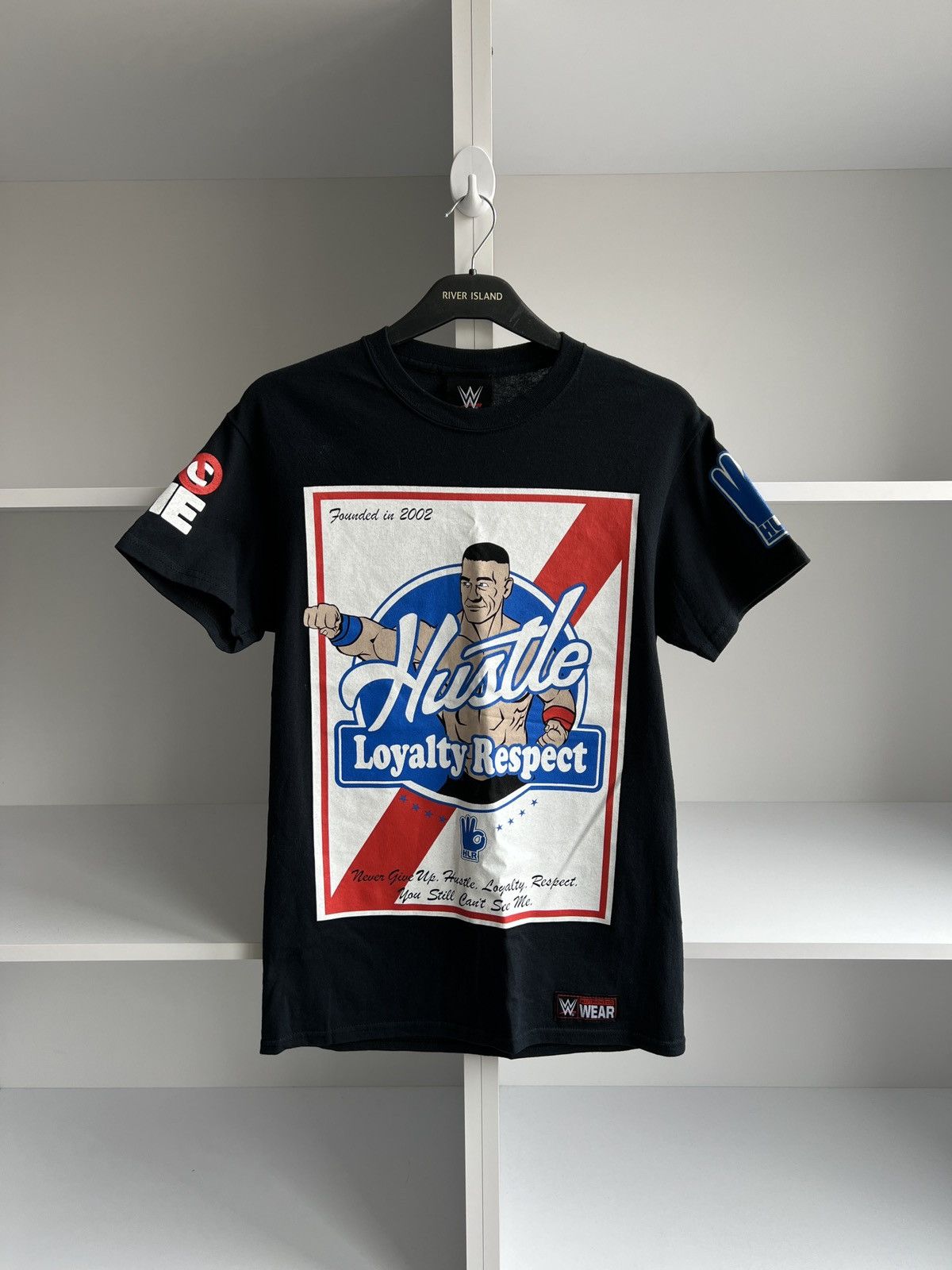 Vintage × WWE John Cena WWE Never Give Up Tee Size US S / EU 44-46 / 1 - 1 Thumbnail