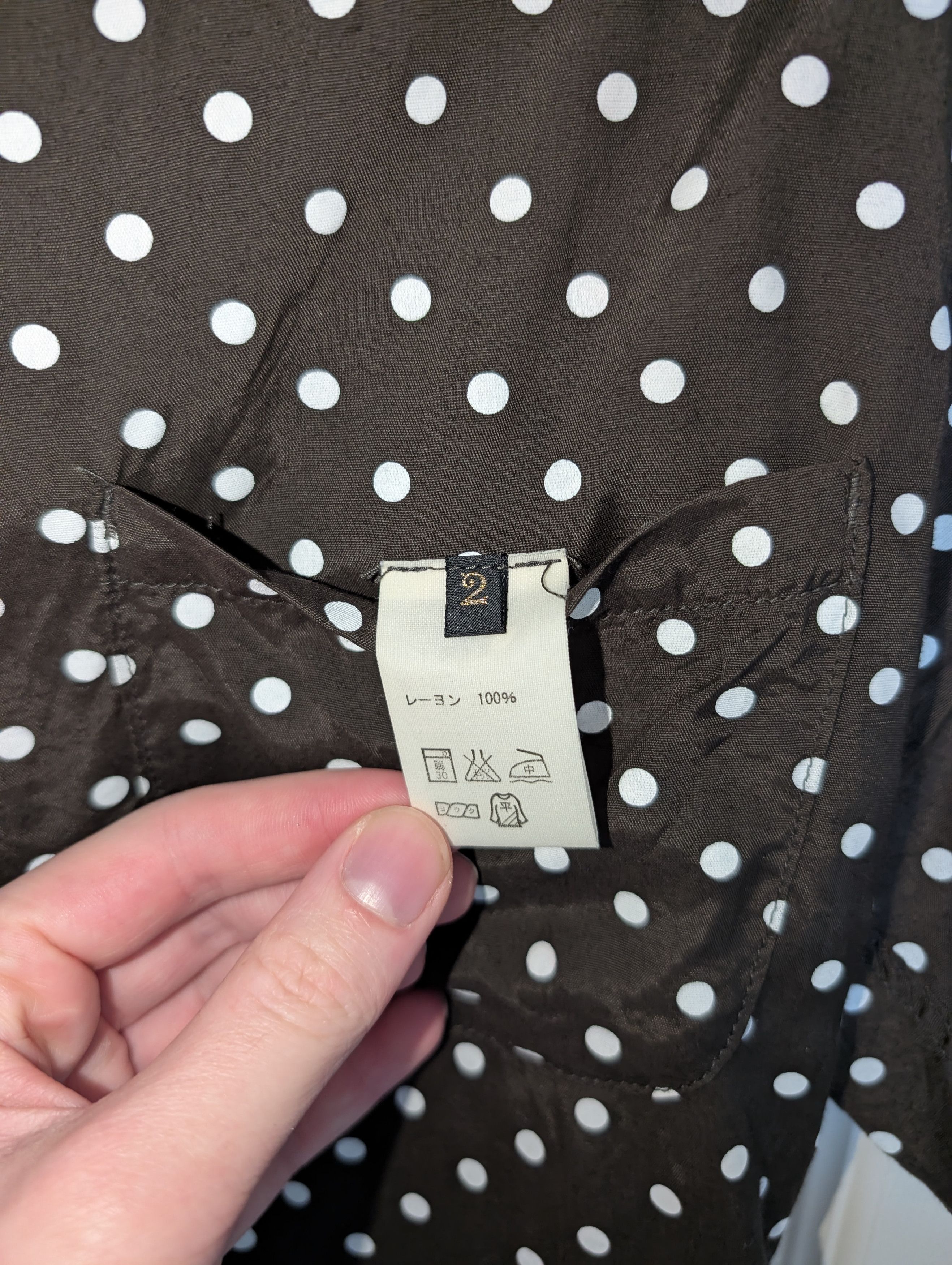 Kapital Kapital Polka Dot Rayon Shirt Size US M / EU 48-50 / 2 - 3 Thumbnail