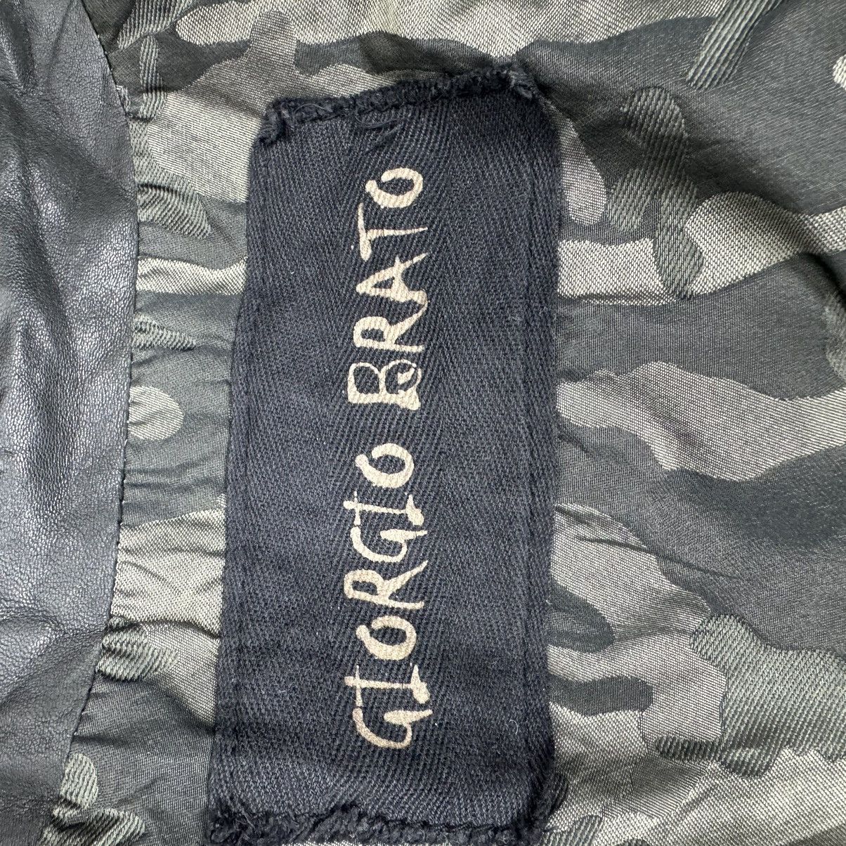 Giorgio Brato 🌟GIORGIO BRATO ITALY CAMO INSIDE LEATHER VEST Size US M / EU 48-50 / 2 - 12 Thumbnail