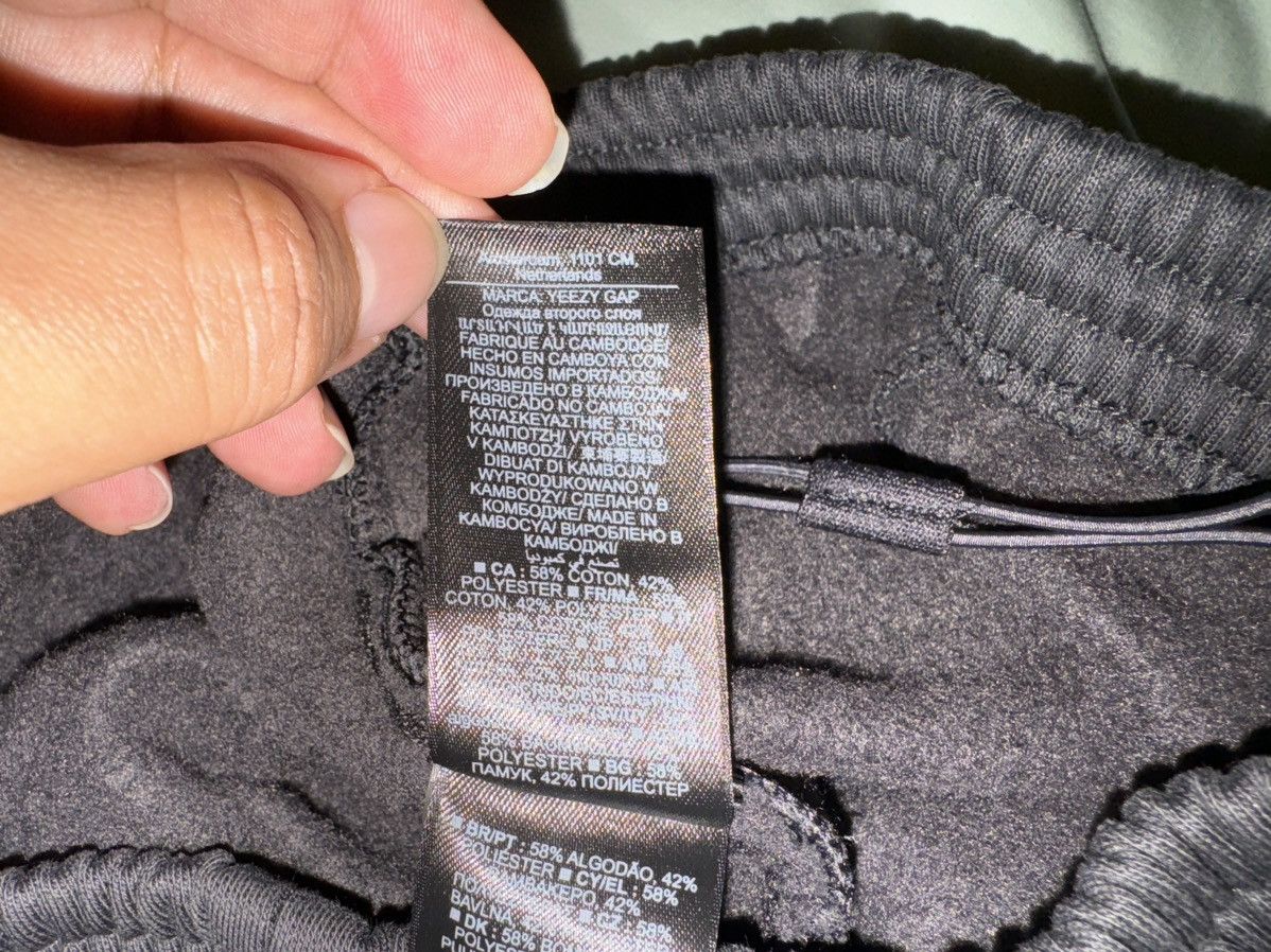 Balenciaga × Gap × Kanye West Yeezy Gap Sweatpants Black Size Small Size US 30 / EU 46 - 9 Thumbnail