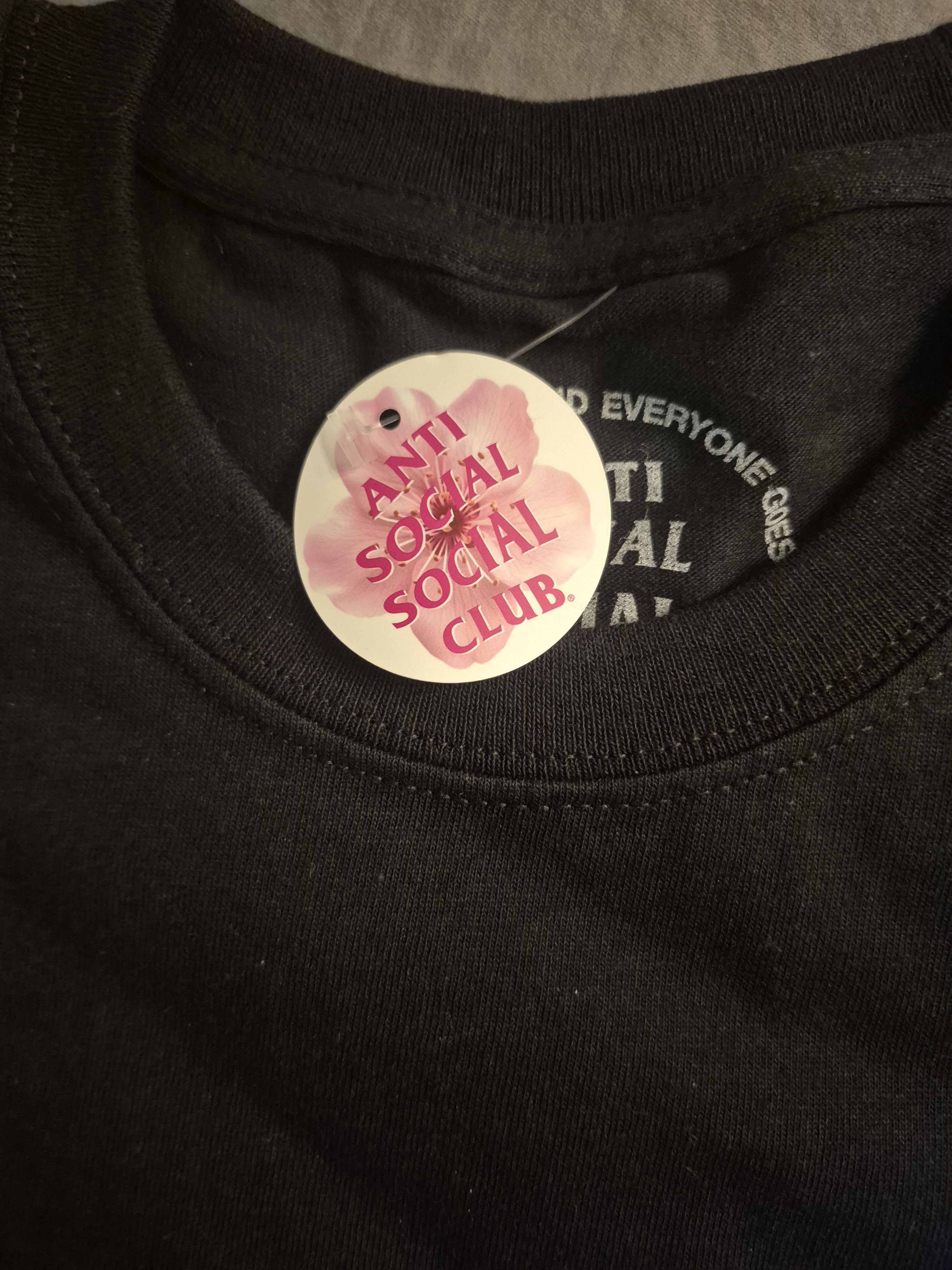 Anti Social Social Club Anti Social Social Club Black Tee Size Small BNWT Size US S / EU 44-46 / 1 - 3 Thumbnail