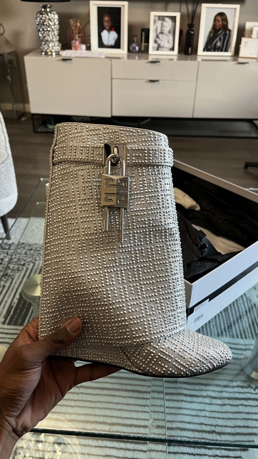 Givenchy Givenchy Shark Lock Boots Size US 6 / IT 36 - 1 Thumbnail