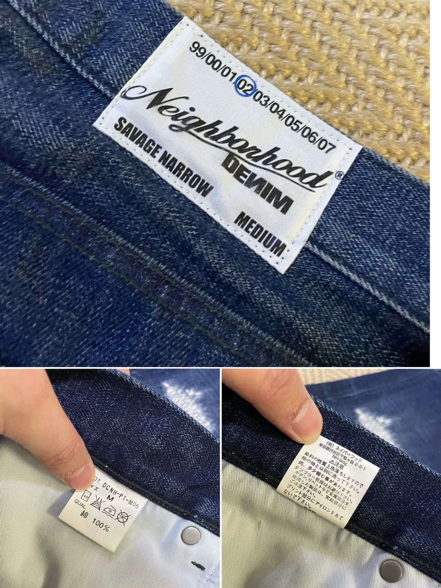 Neighborhood NEIGHBORHOOD Early Distressed Jeans M VTG NM Size US 32 / EU 48 - 9 Thumbnail