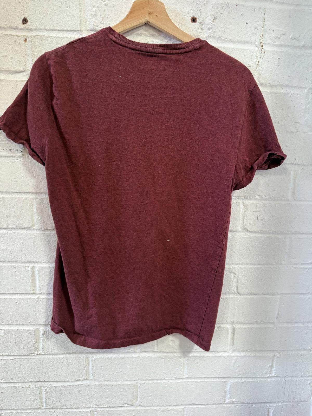 Polo Ralph Lauren Polo Ralph Lauren Men's Short Sleeve T-Shirt Burgundy Size US M / EU 48-50 / 2 - 4 Thumbnail