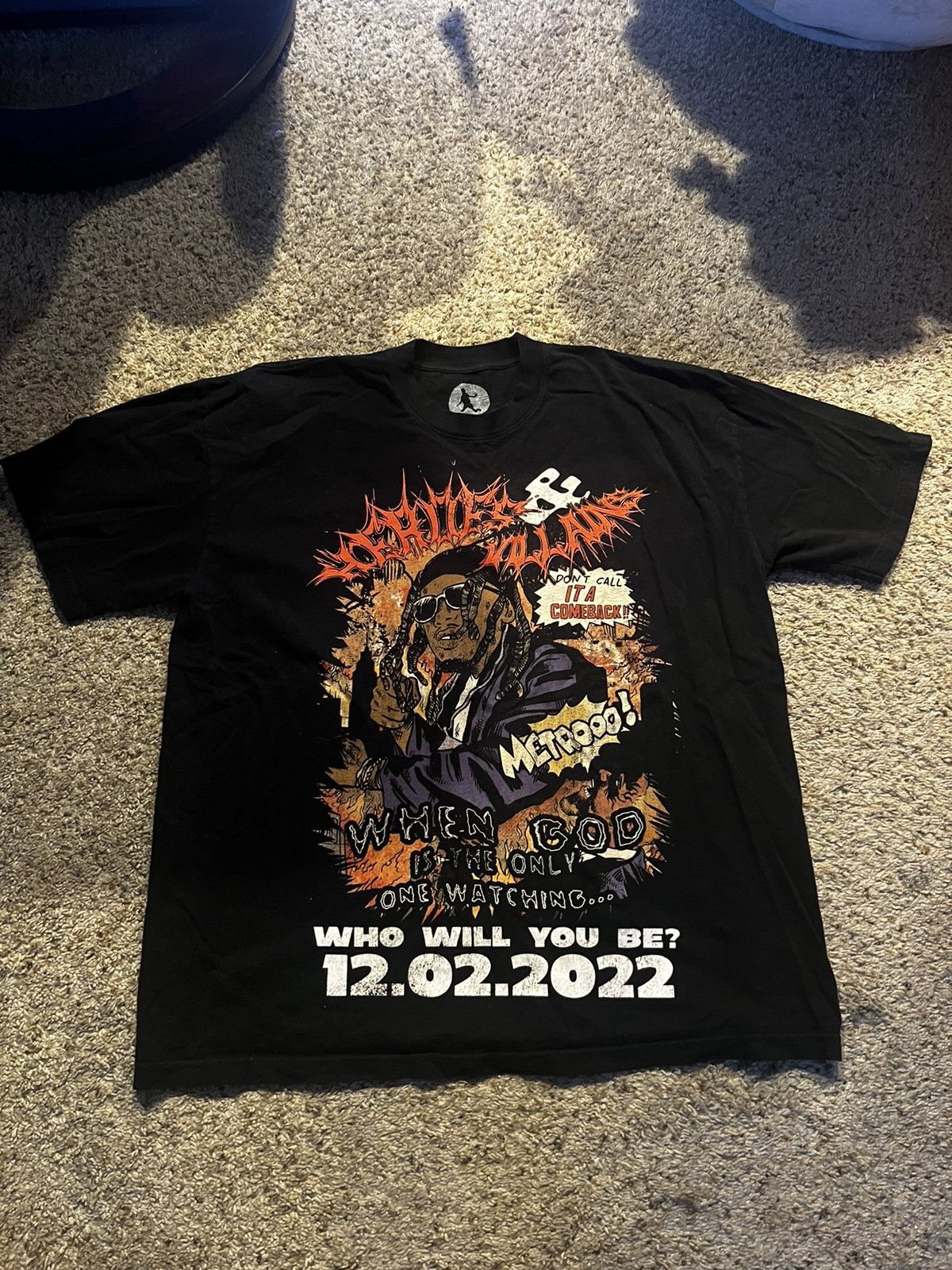Metro Boomin Heroes & Villains Comic Tee | Grailed