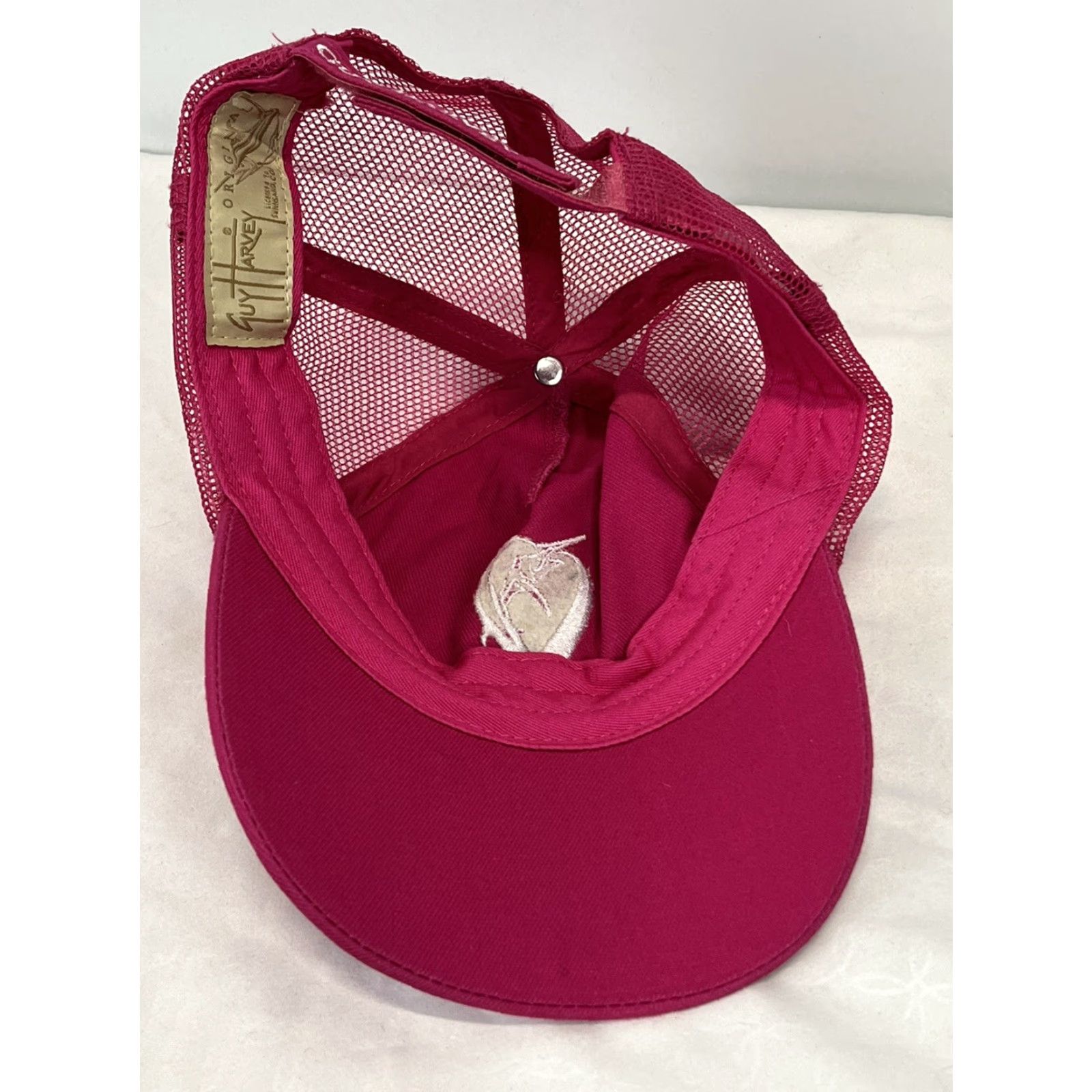 Guy Harvey Guy Harvey X Breast Cancer Awareness Baseball Cap Trucker Adjustable Strap Hat Cap Women Pink Adjustable Strap Baseball Cap Size ONE SIZE - 5 Thumbnail