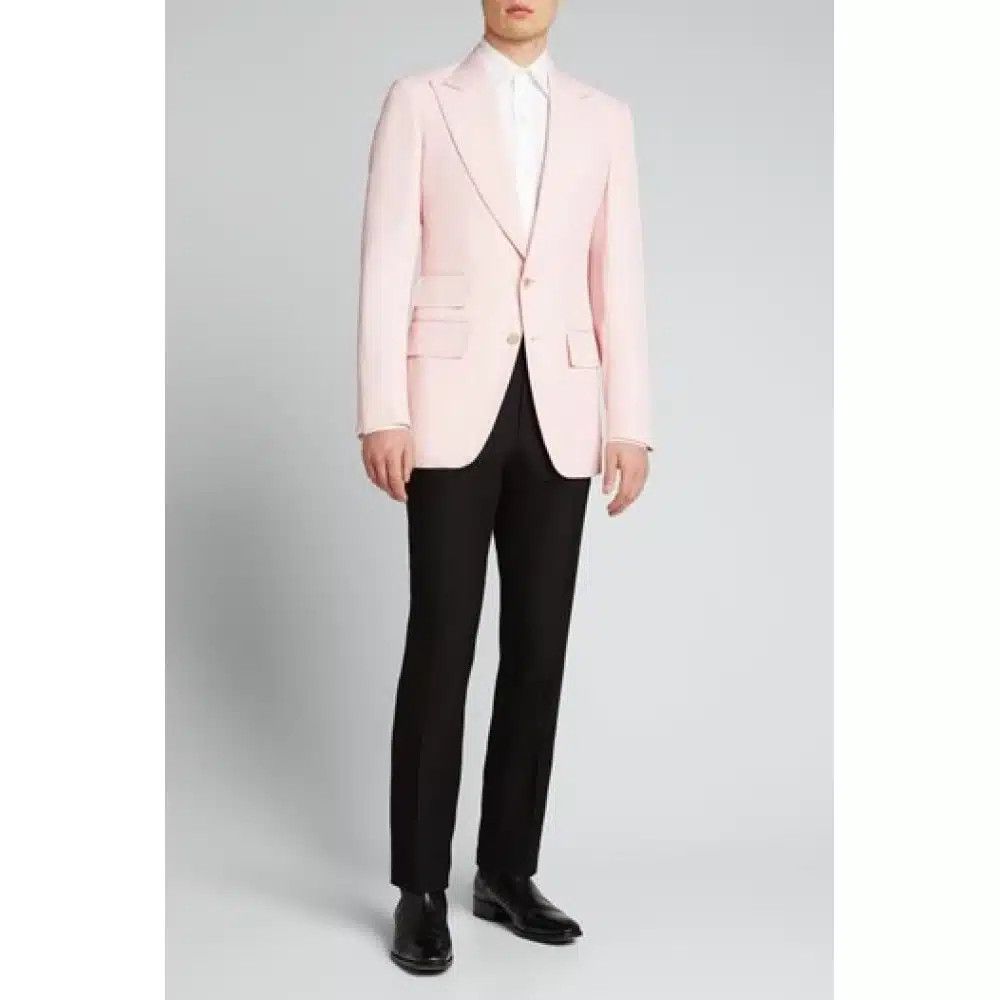 Tom Ford o1loc1c0325 JLSP01 Shelton Jacket in Pink Size US M / EU 48-50 / 2 - 2 Thumbnail