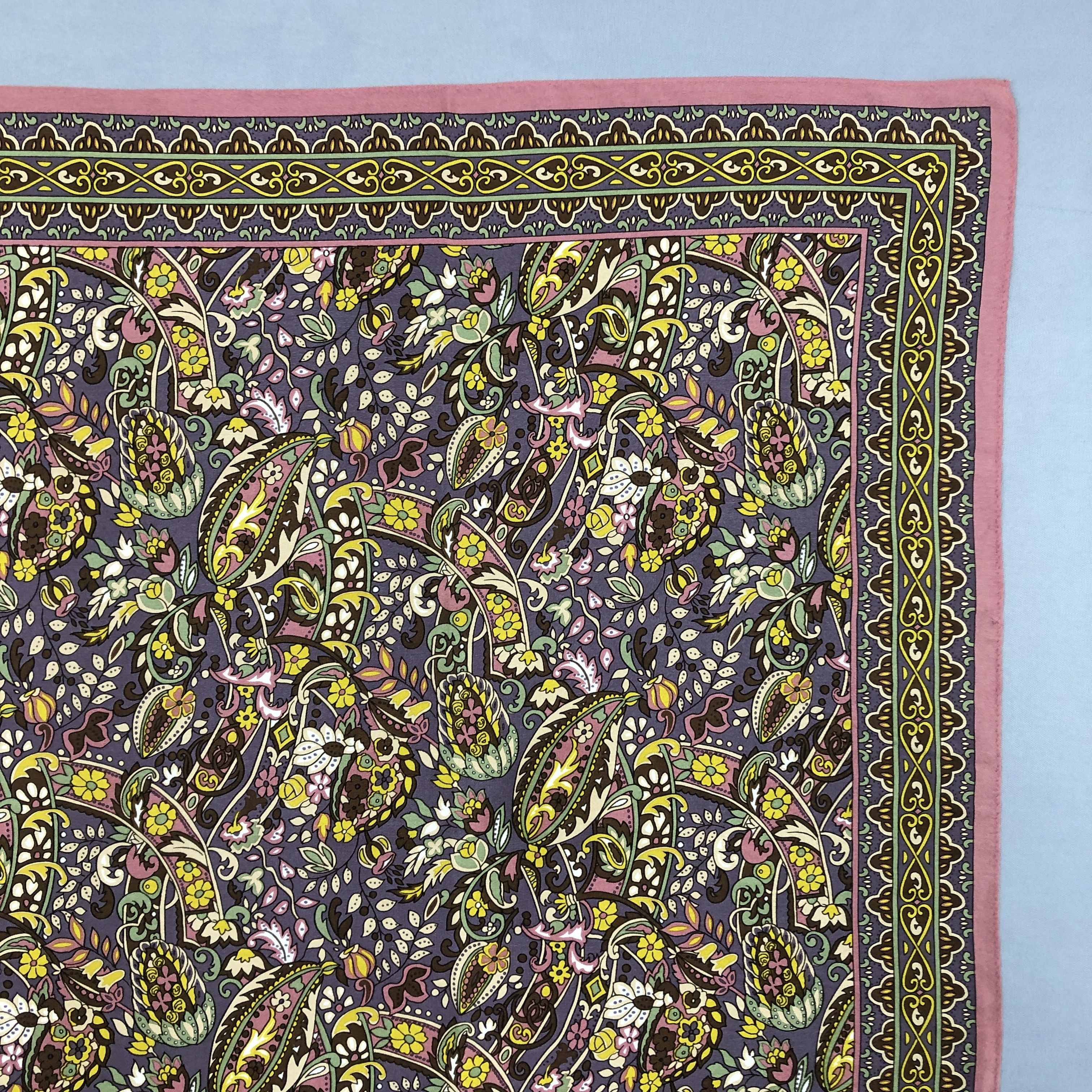 Japanese Brand Vintage J.G. Dubois SILK Scarf Twill Stole Wraps Scarves Size ONE SIZE - 5 Thumbnail