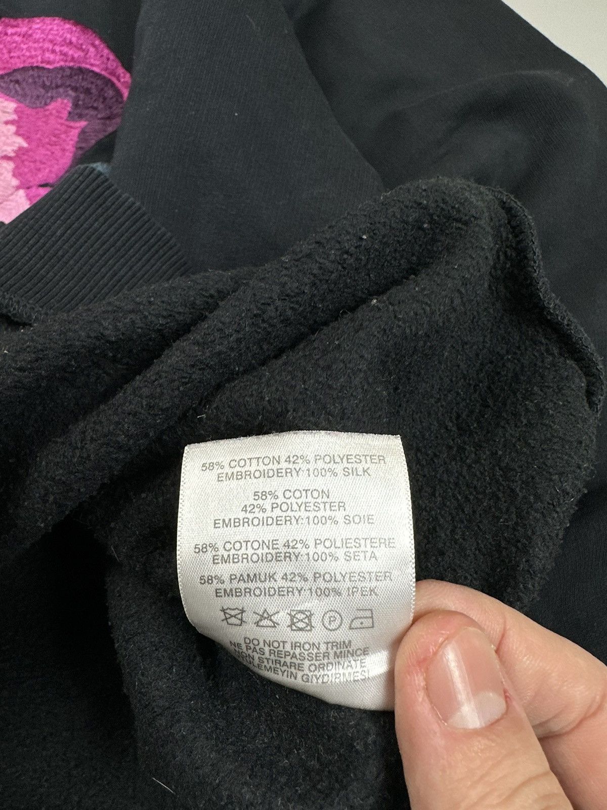 Christopher Kane Christopher Kane Pink Rose Patch Logo Sweatshirt Size US M / EU 48-50 / 2 - 5 Thumbnail