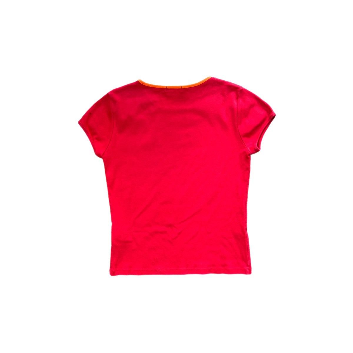 Burberry Vintage Red Burberry Spellout T Shirt Size XS / US 0-2 / IT 36-38 - 8 Thumbnail