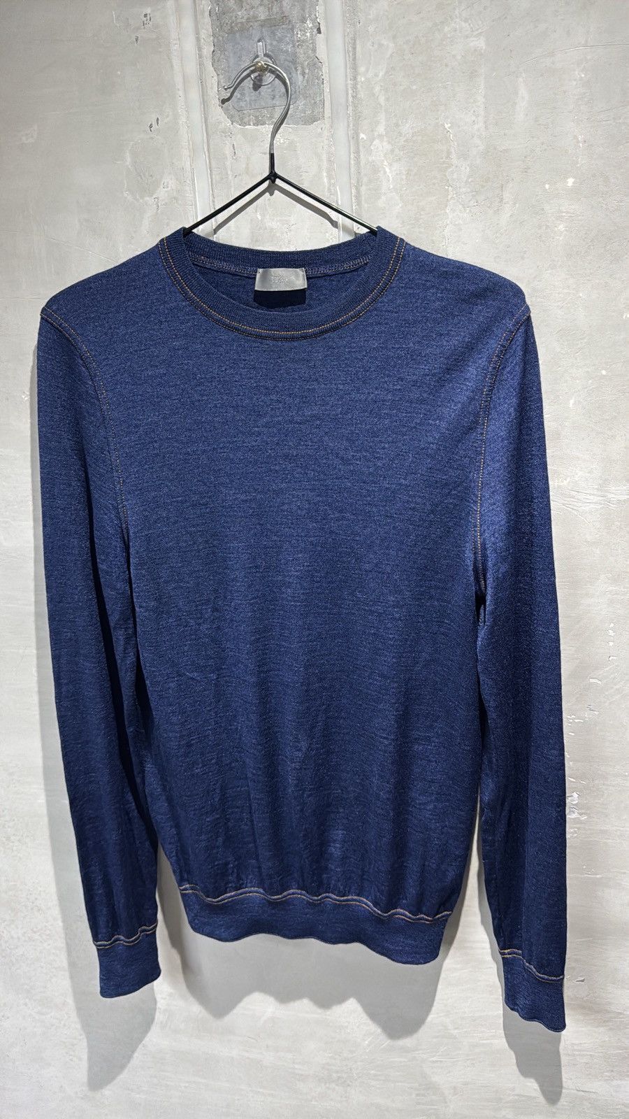 Dior AW 2008 Dior Homme Kris Van Assche Virgin Wool Knit Crewneck Size US S / EU 44-46 / 1 - 3 Thumbnail