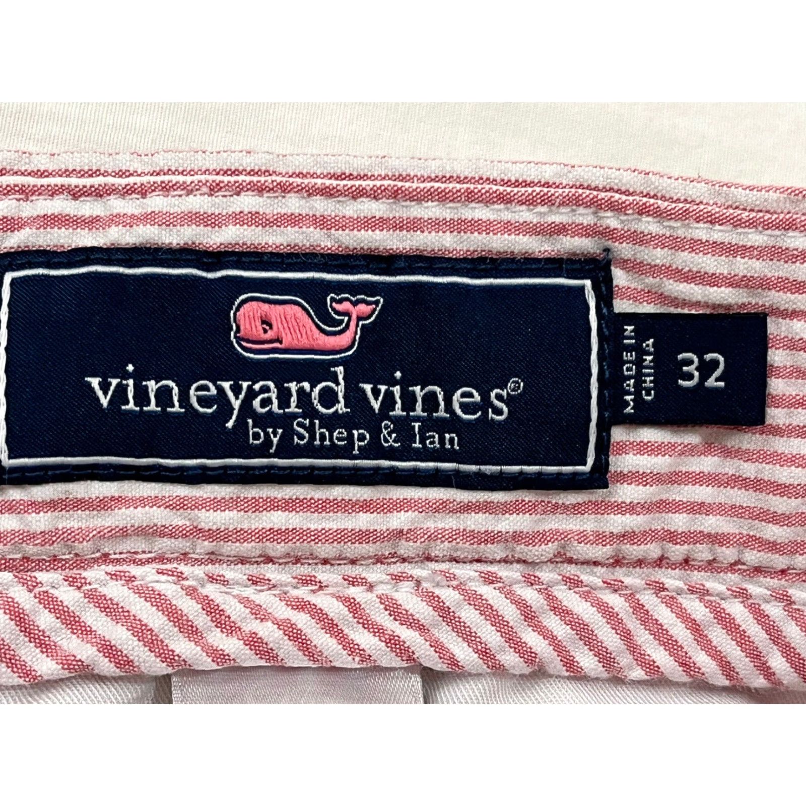 Vineyard Vines Vineyard Vines Mens Seersucker Shorts 32 Pink White Preppy Country Club Style Size US 32 / EU 48 - 4 Thumbnail