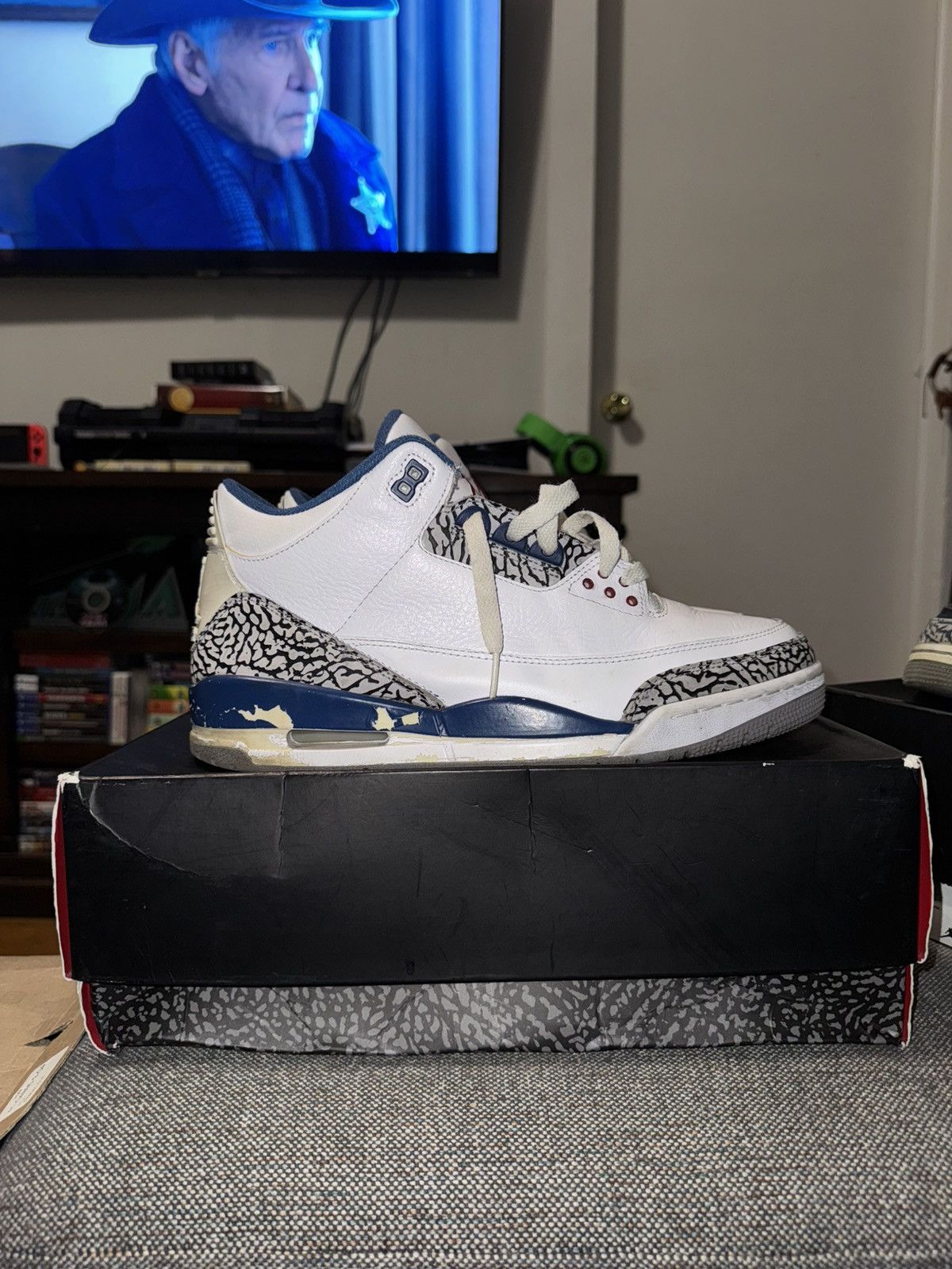 Jordan Brand True Blue Jordan 3 Size US 11 / EU 44 - 4 Thumbnail