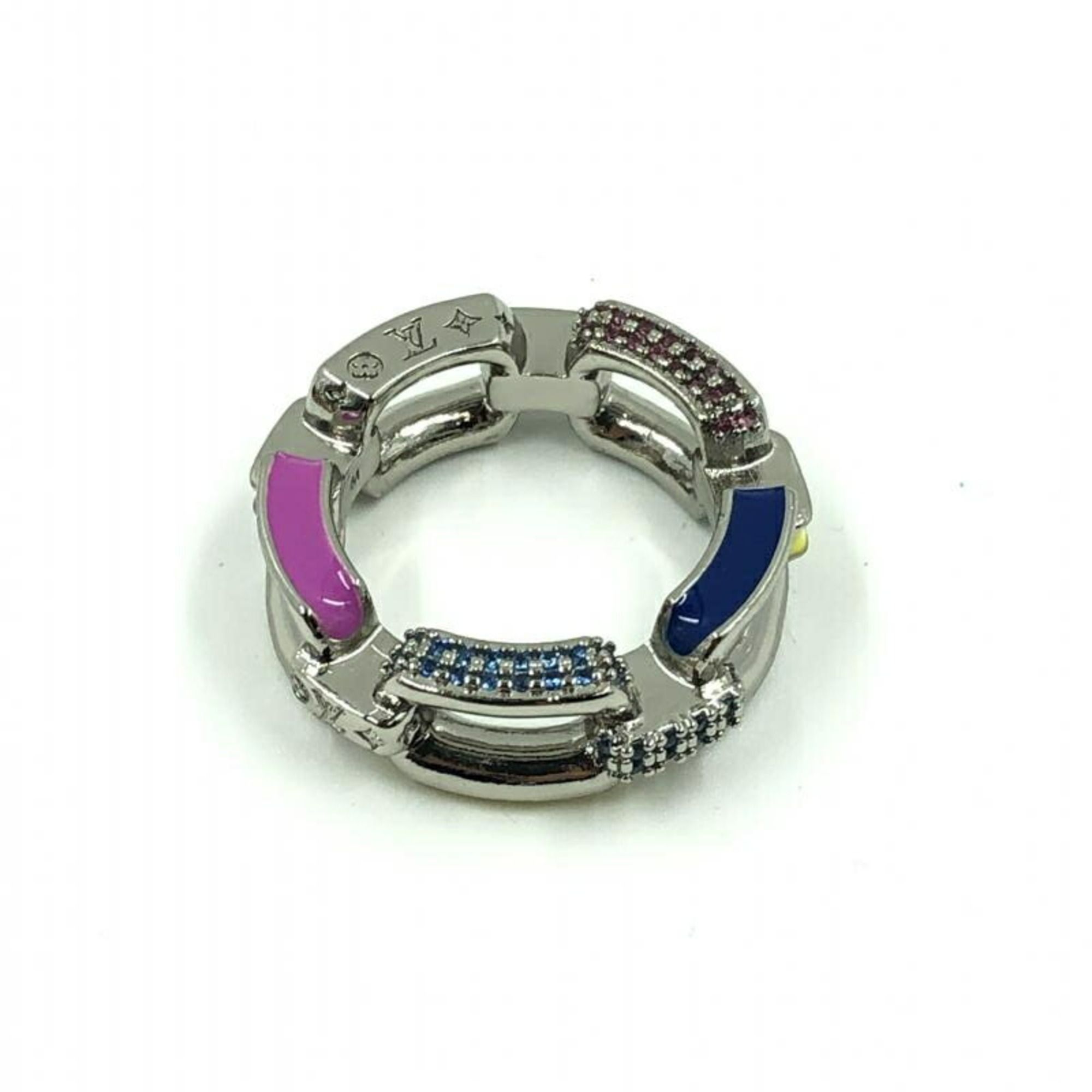 image of Louis Vuitton Berg Paradise Chain Ring M0918M Size M (No. 18) Louis Vuitton, Women's