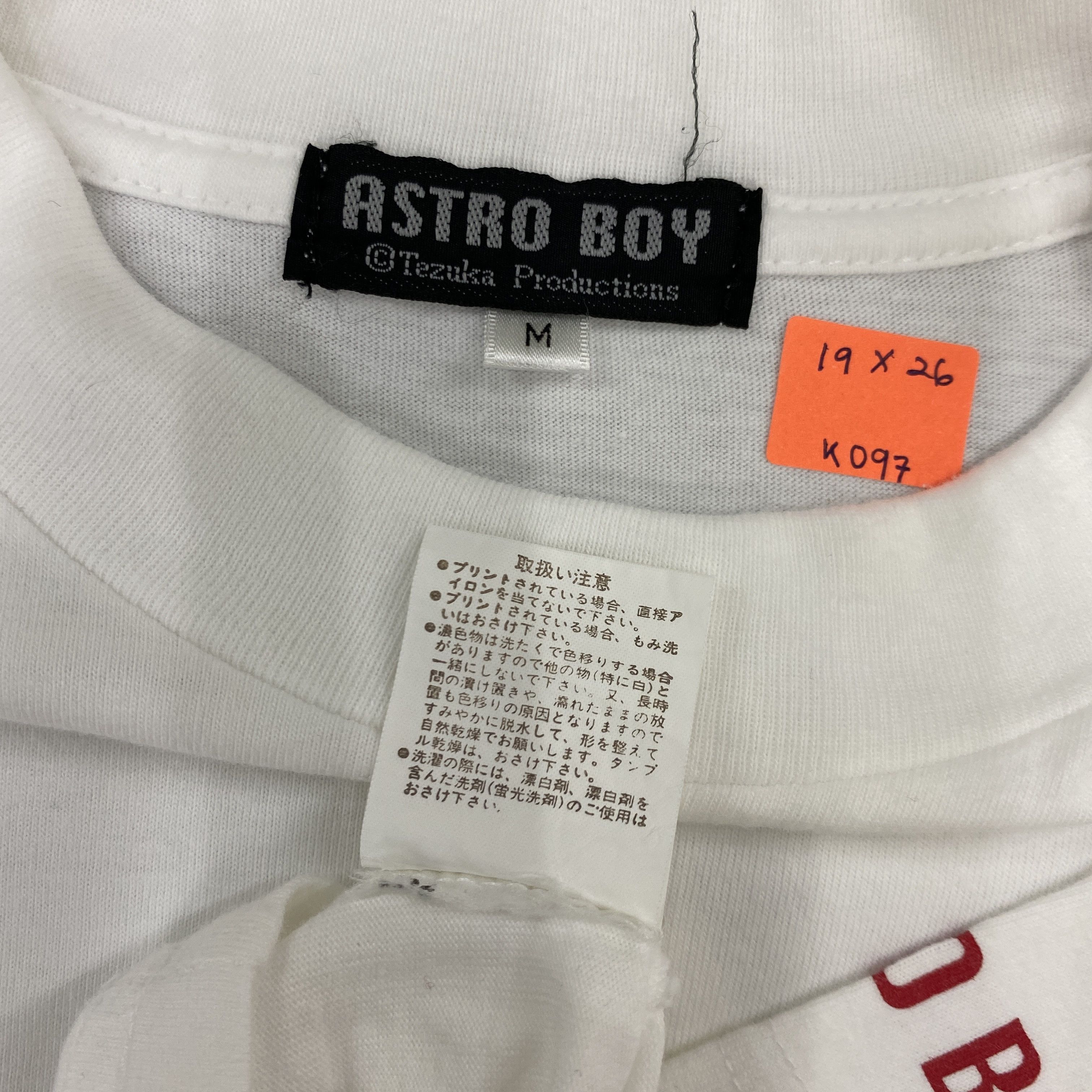 Cartoon Network Vintage Astro Boy's Power T-Shirt - K097 Size US M / EU 48-50 / 2 - 4 Thumbnail