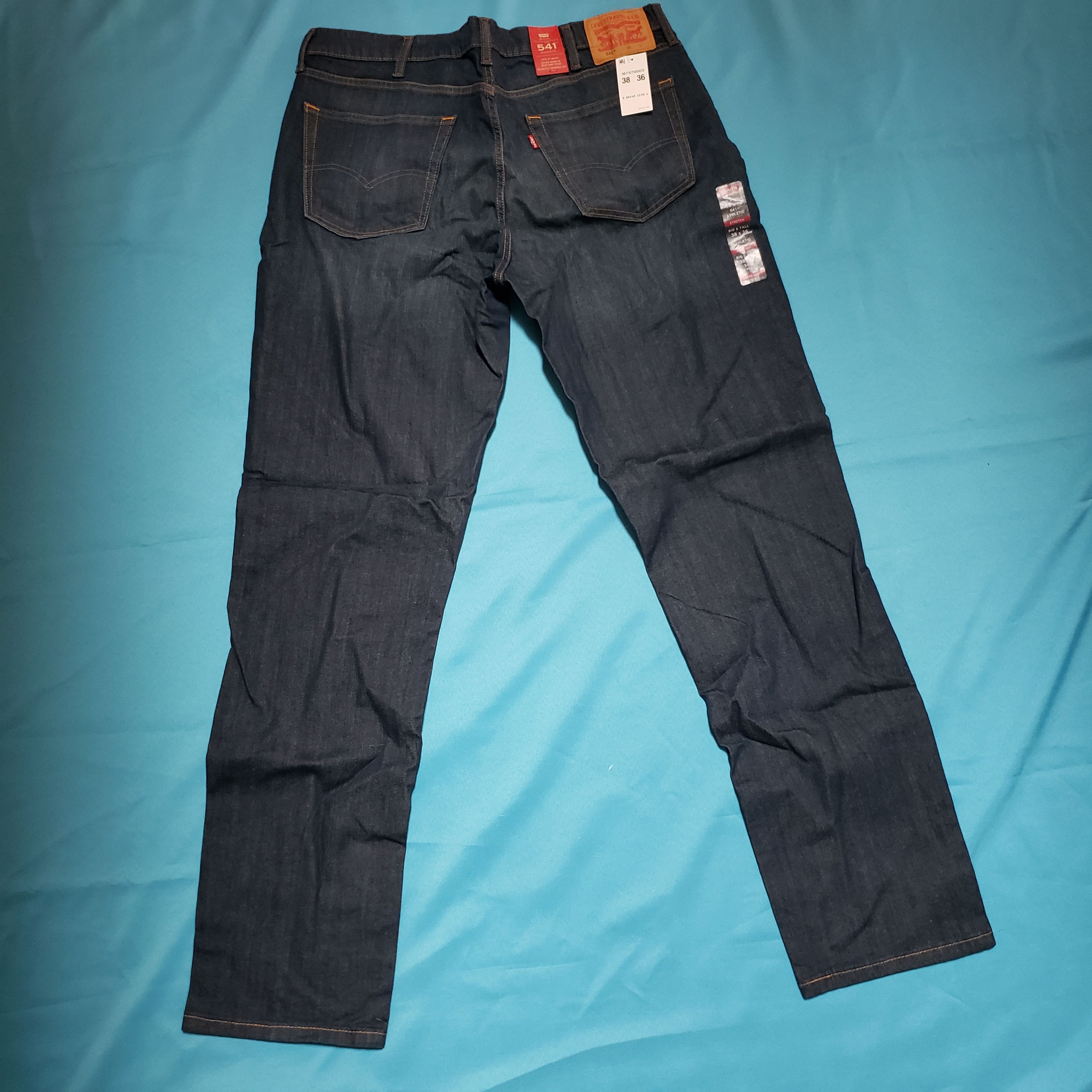 Levi's LEVI'S BIG AND TALL 541 ATHLETIC FIT JEANS Size US 38 / EU 54 - 1 Thumbnail