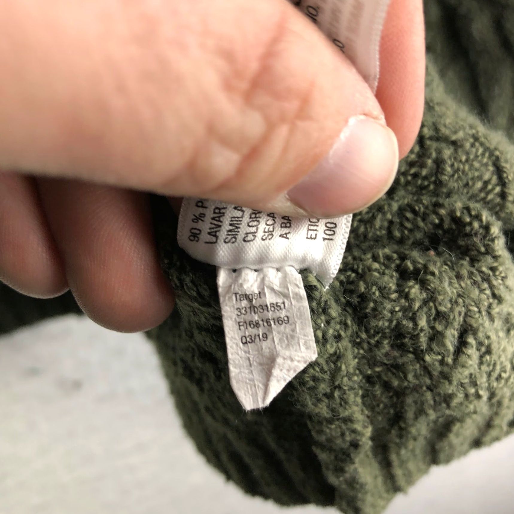 Vintage Wild Fable Green Cable Knit Pullover Juniors Size M Long Sleeve Sweater Size M / US 6-8 / IT 42-44 - 5 Thumbnail