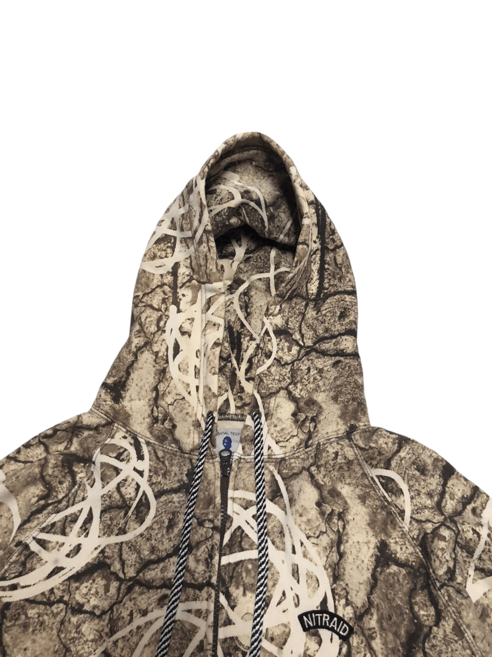 Nitraid Futura X Nitraid Real Stoned Camo Hoodie Distressed Size US XL / EU 56 / 4 - 10 Thumbnail