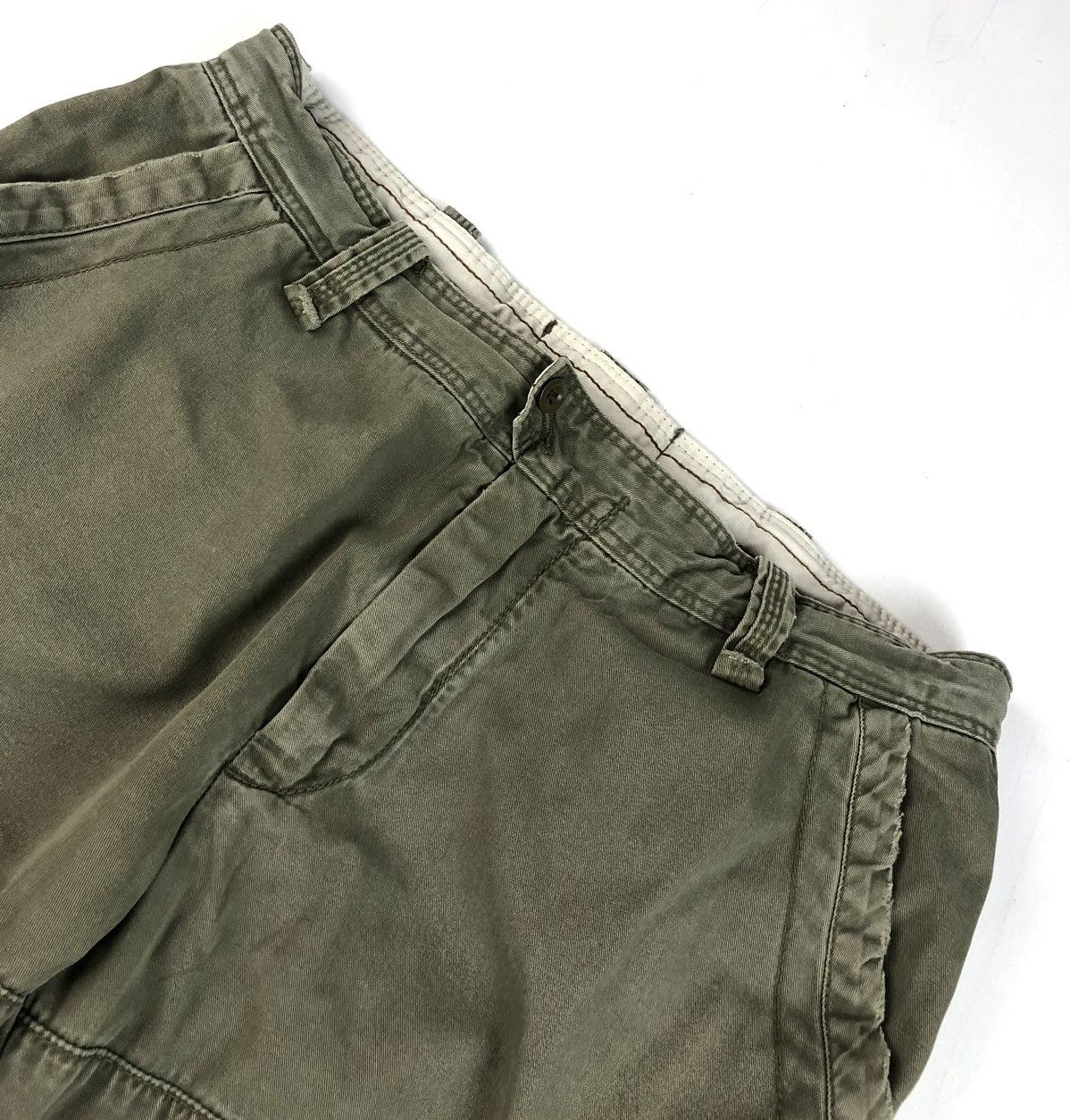 Polo Ralph Lauren × Vintage Vintage cargo POLO ralph lauren baggy cotton shorts 2000s Size US 34 / EU 50 - 4 Thumbnail