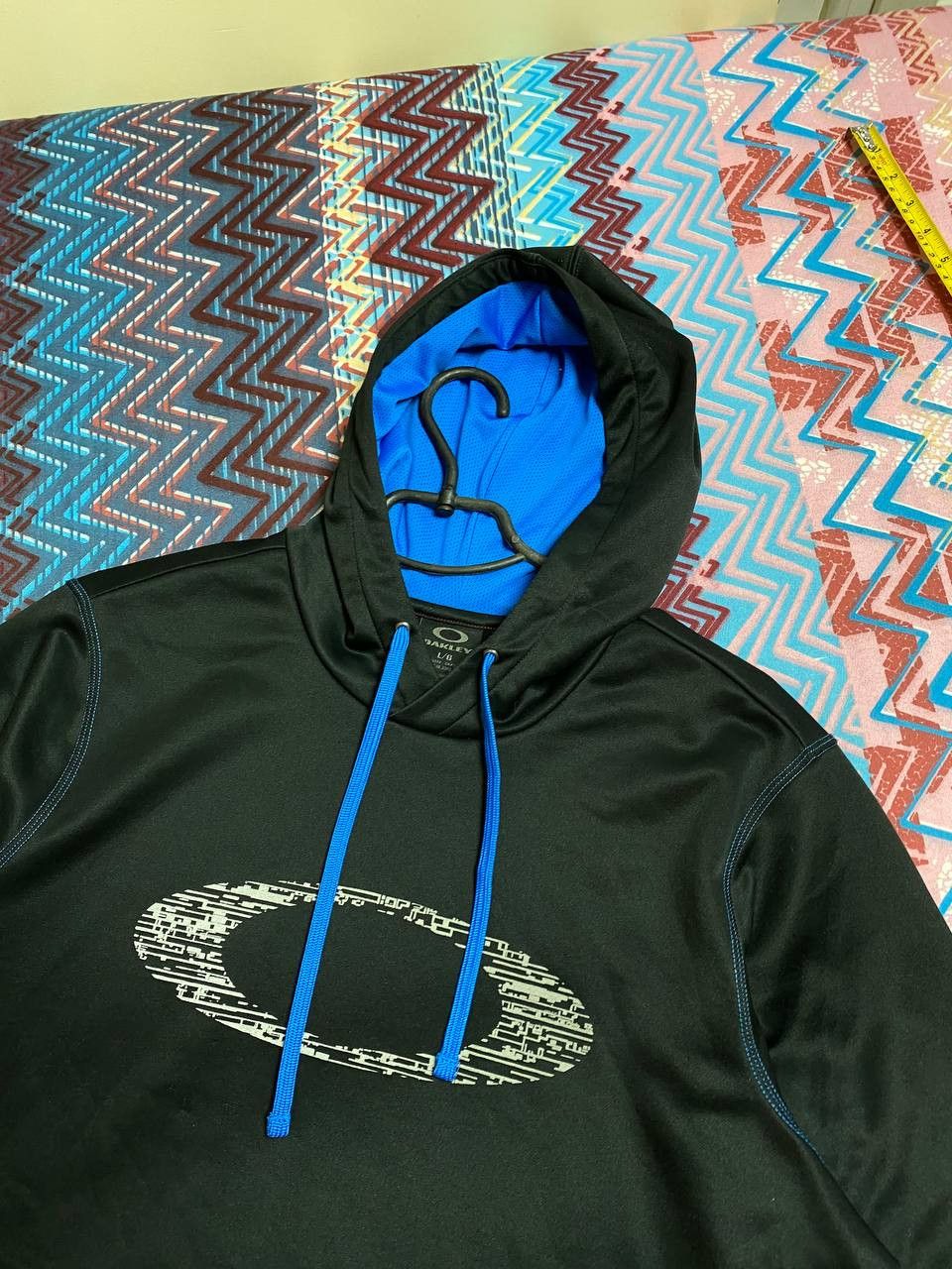 Oakley × Vintage Vintage OAKLEY EMBROIDERY LOGO HOODIE Size US L / EU 52-54 / 3 - 10 Thumbnail