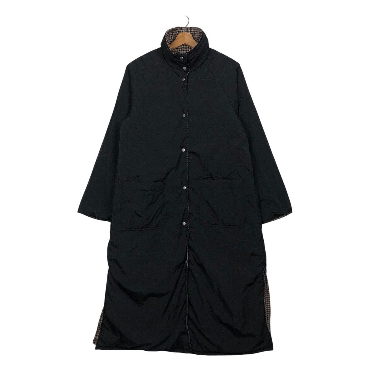 Japanese Brand 📌Long Jacket Reversible Tartan Design Kastane Issey Miyake Size US M / EU 48-50 / 2 - 18 Thumbnail