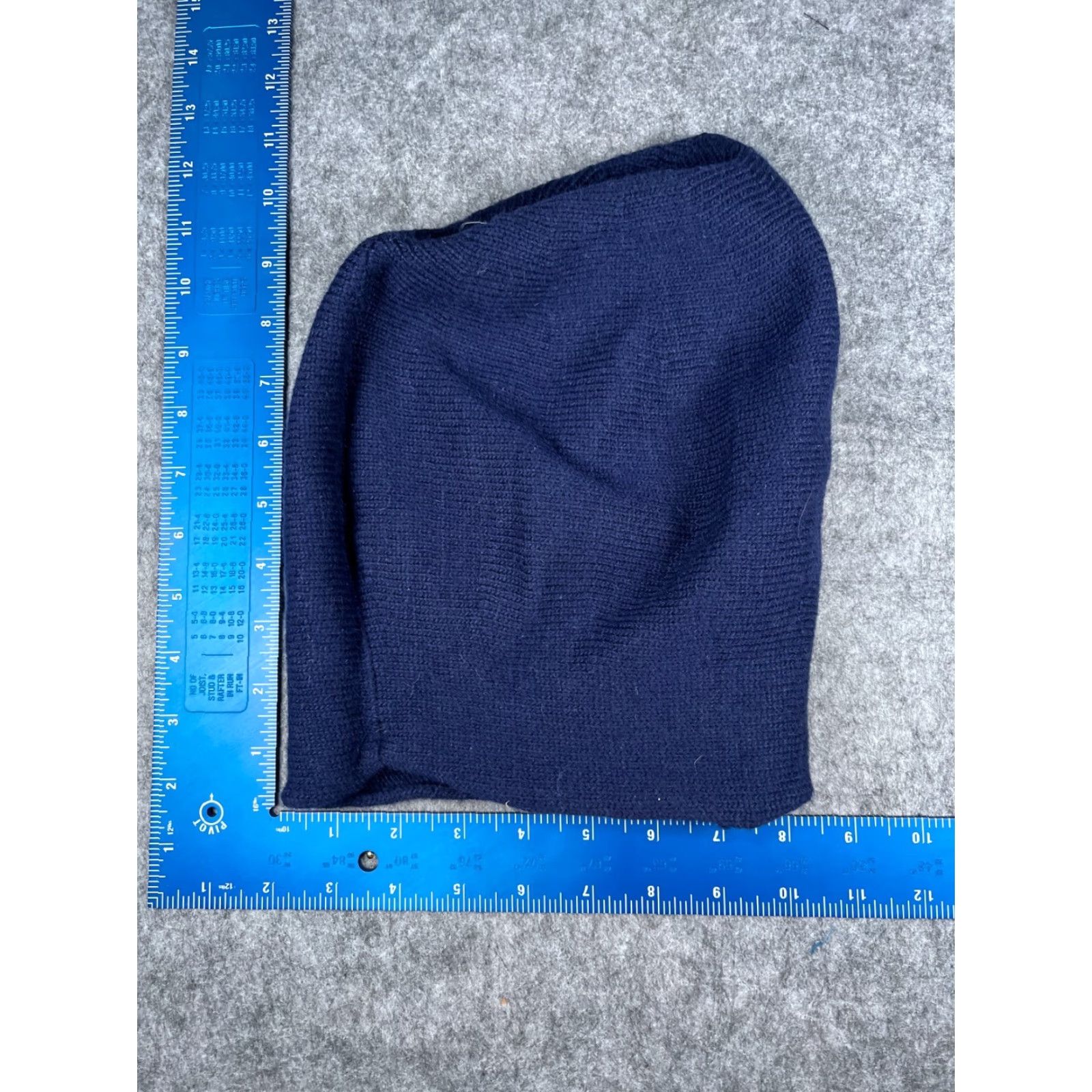 Vintage Jaxmonoy Beanie Slouchy Toque Women One Size Blue Knit Acrylic Blend Lightweight Hat/Cap Womens Size ONE SIZE - 6 Thumbnail