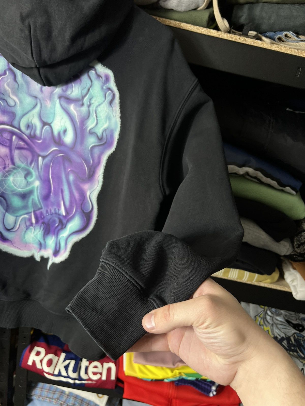 Carhartt Carhartt WIP Hoodie Black Graphic Print Loose Fit Size S Size US S / EU 44-46 / 1 - 6 Thumbnail