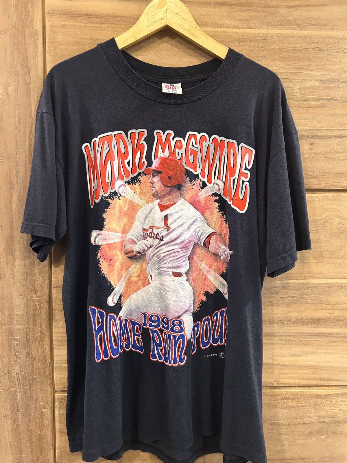Vintage Mlb vintage mark megwire home run tour 1998 Size US L / EU 52-54 / 3 - 1 Thumbnail