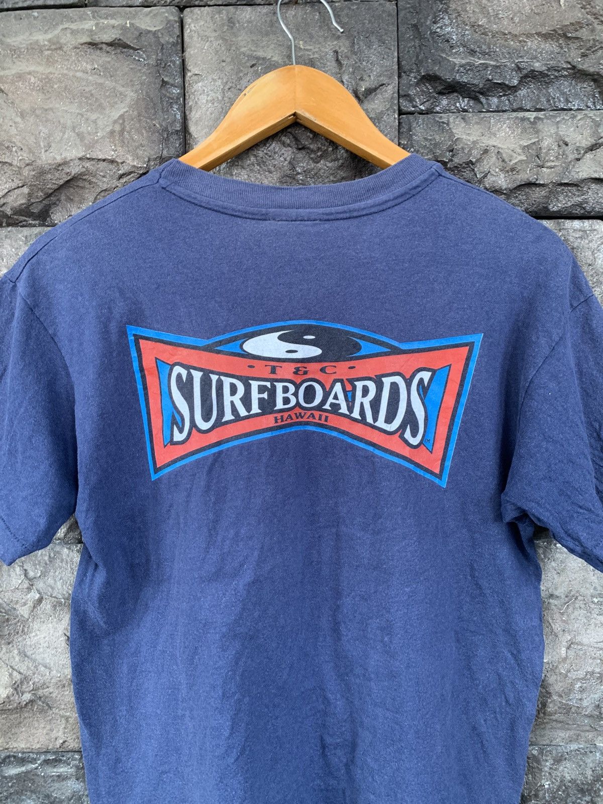 Other Vintage 90s T&C Hawaii Surfboards / Surfing / Surf T shirt Size US S / EU 44-46 / 1 - 6 Thumbnail