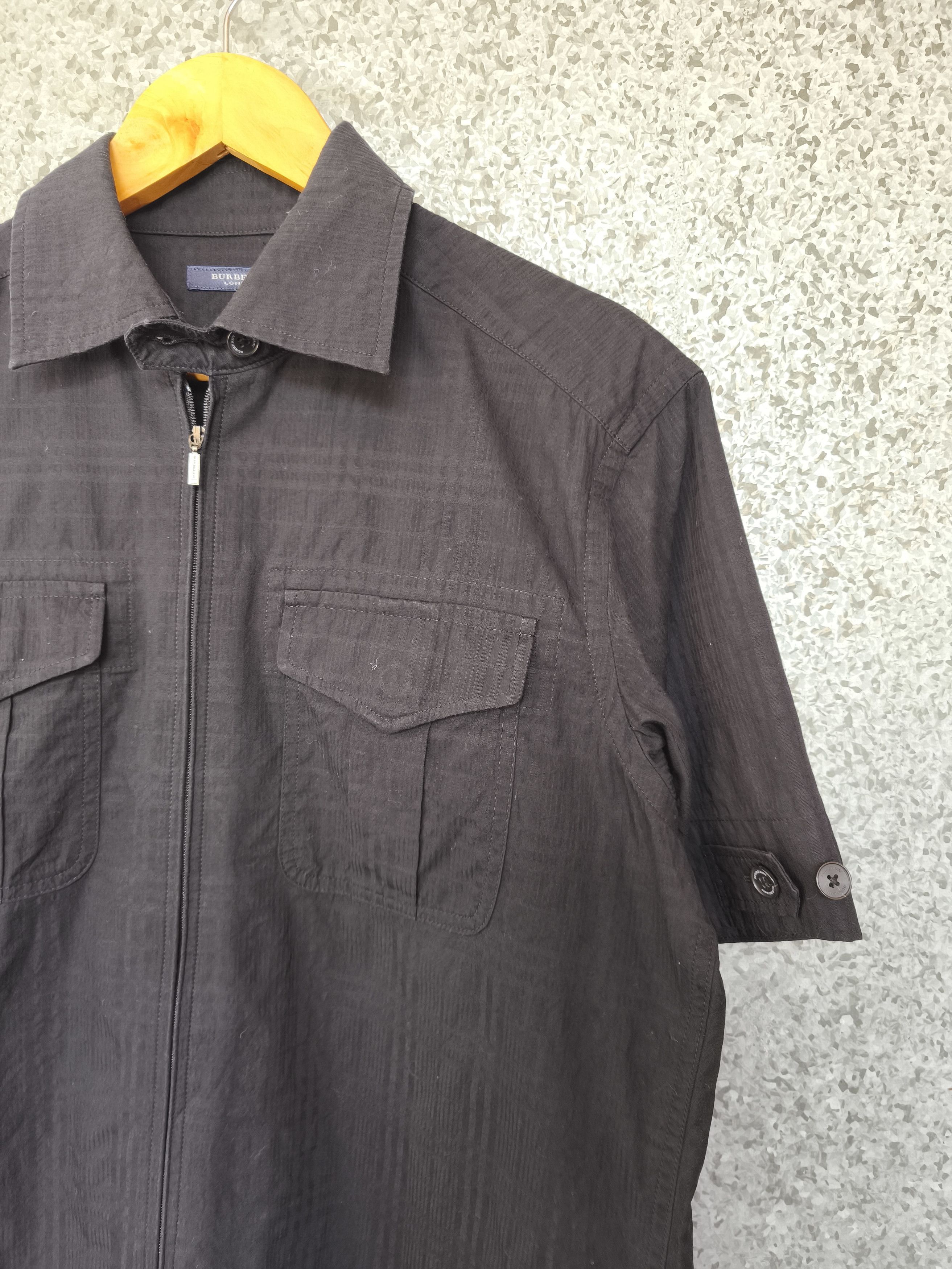 Burberry Burberry shirt captain zipper up Size US L / EU 52-54 / 3 - 3 Thumbnail