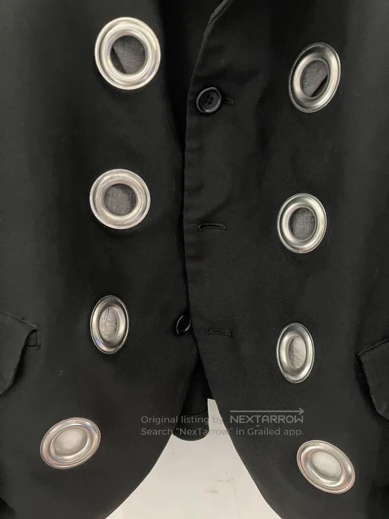 Comme des Garcons Comme Des Garcons Black Retro Ring Jacket Size S / US 4 / IT 40 - 3 Thumbnail