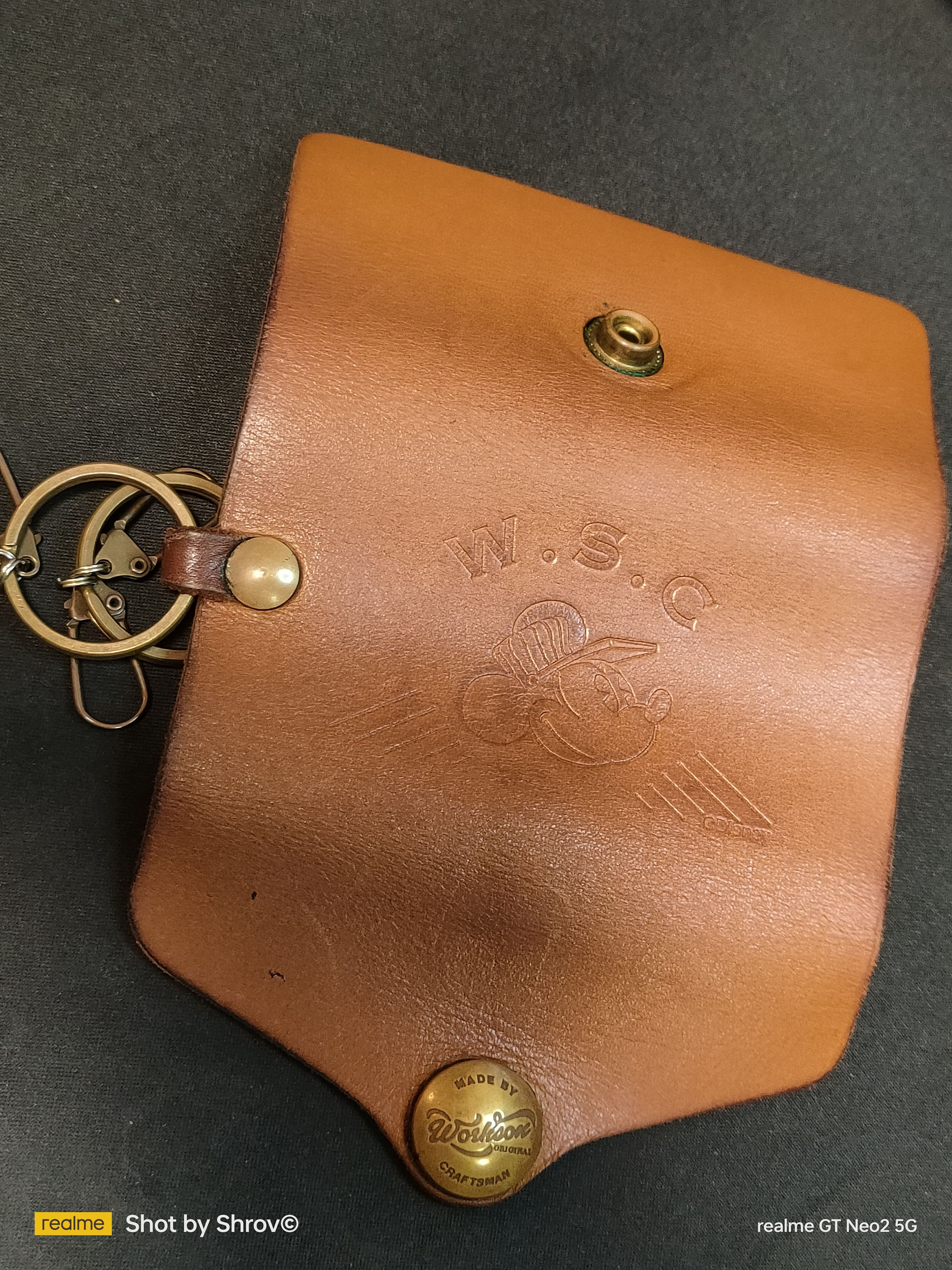 Craftsman KEYHOLDER LEATHER MADE BY WORKSON ORIGINAL CRAFTSMAN DISNEY Size ONE SIZE - 3 Thumbnail
