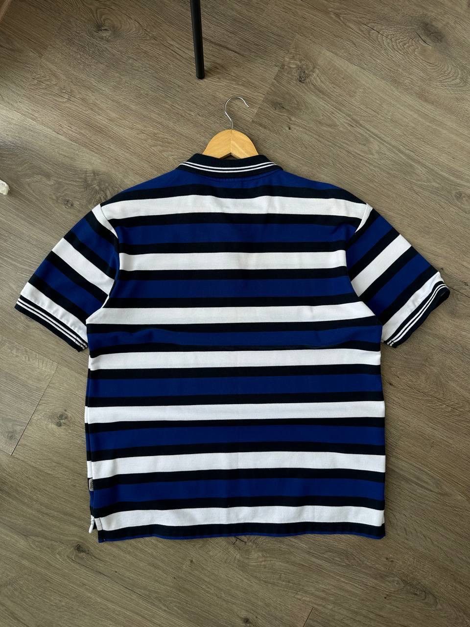 Lonsdale × Vintage Vintage Lonsdale Blue-White Polo T-Shirt Size US L / EU 52-54 / 3 - 5 Thumbnail